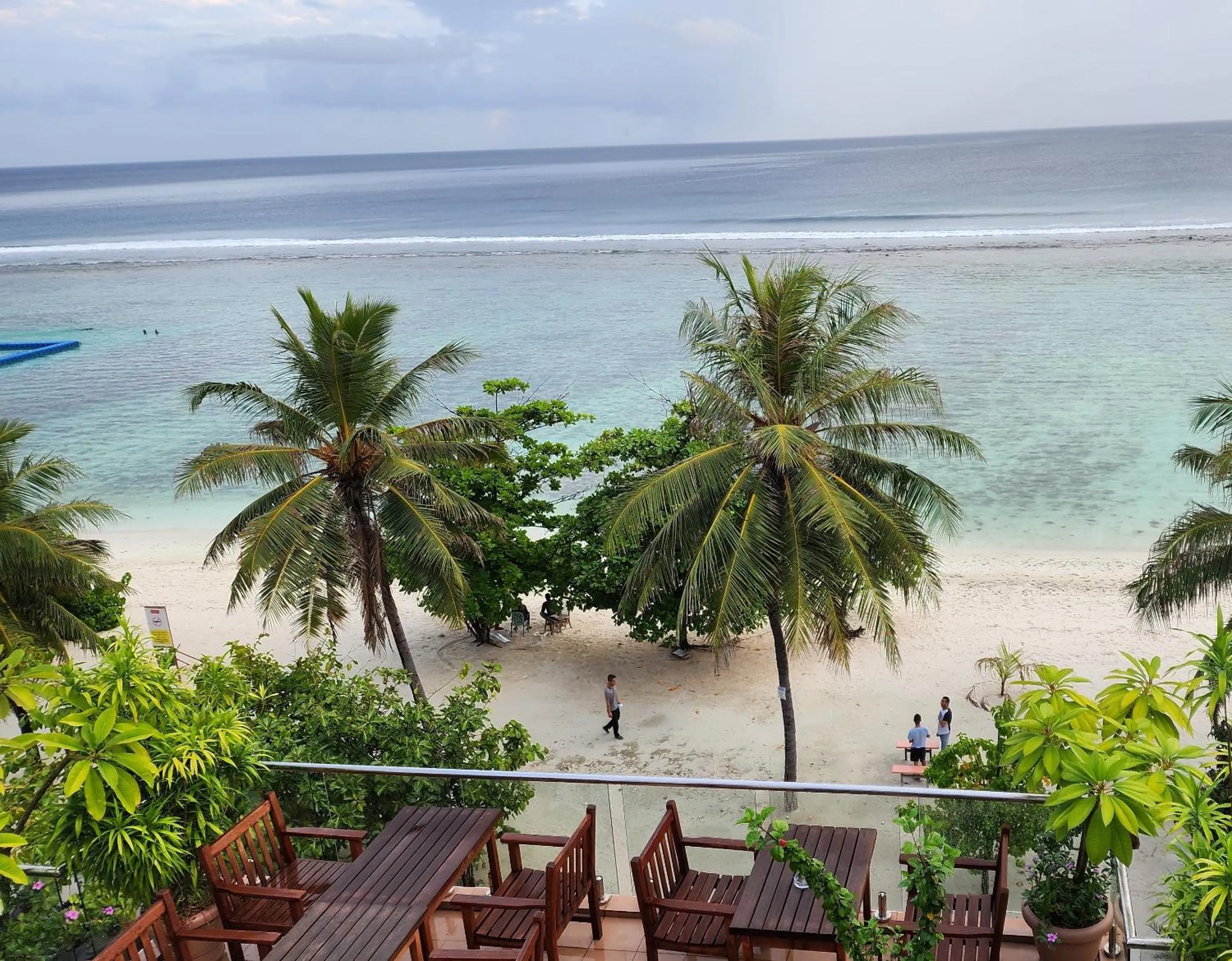 Sea view in Hathaa Beach Maldives