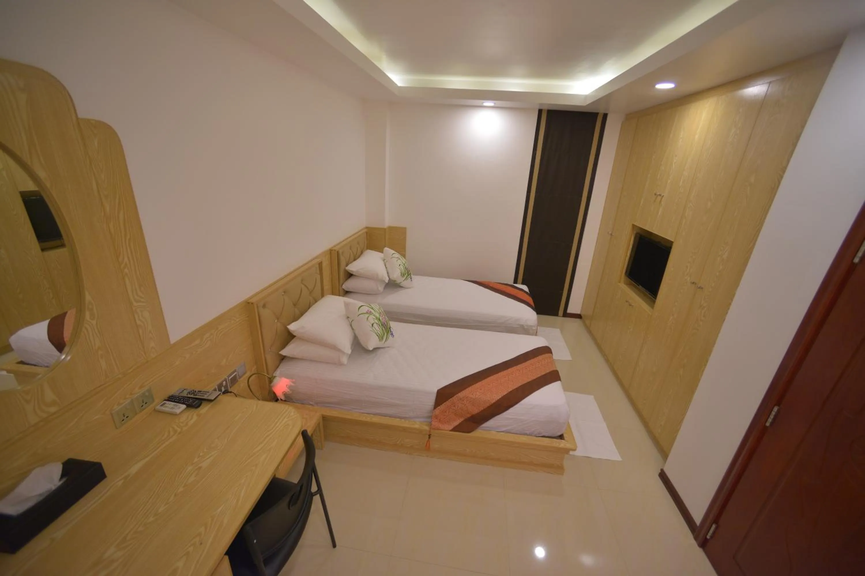 Bedroom, Bed in Hathaa Beach Maldives