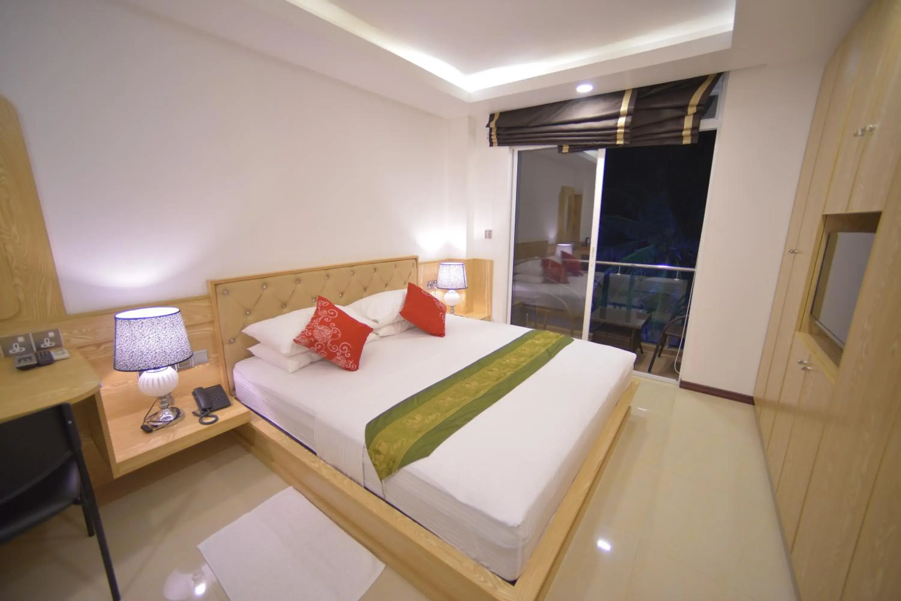 Bedroom, Bed in Hathaa Beach Maldives Bedroom, Bed in Hathaa Beach Maldives