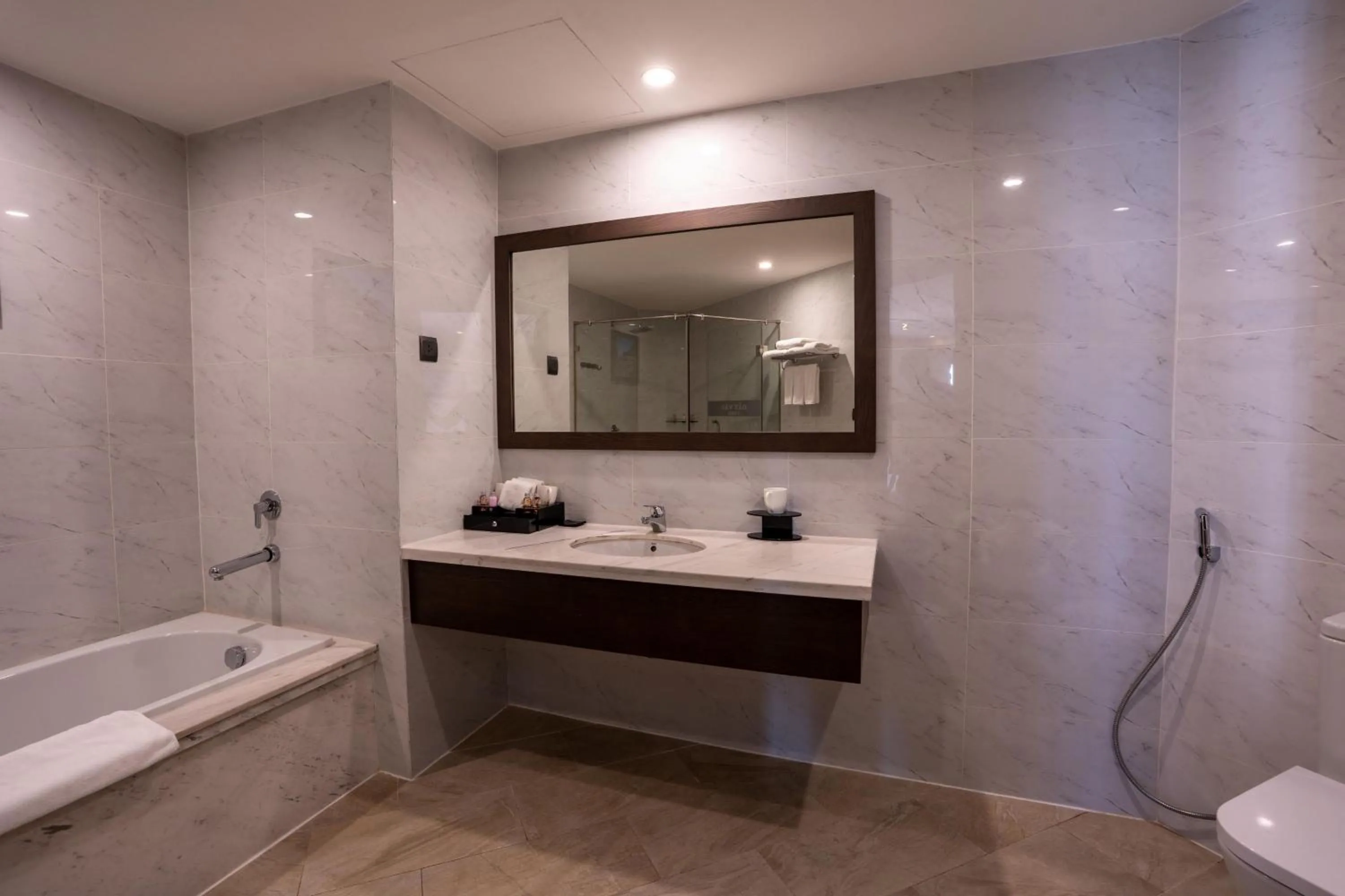 Bathroom in The Malibu Hotel