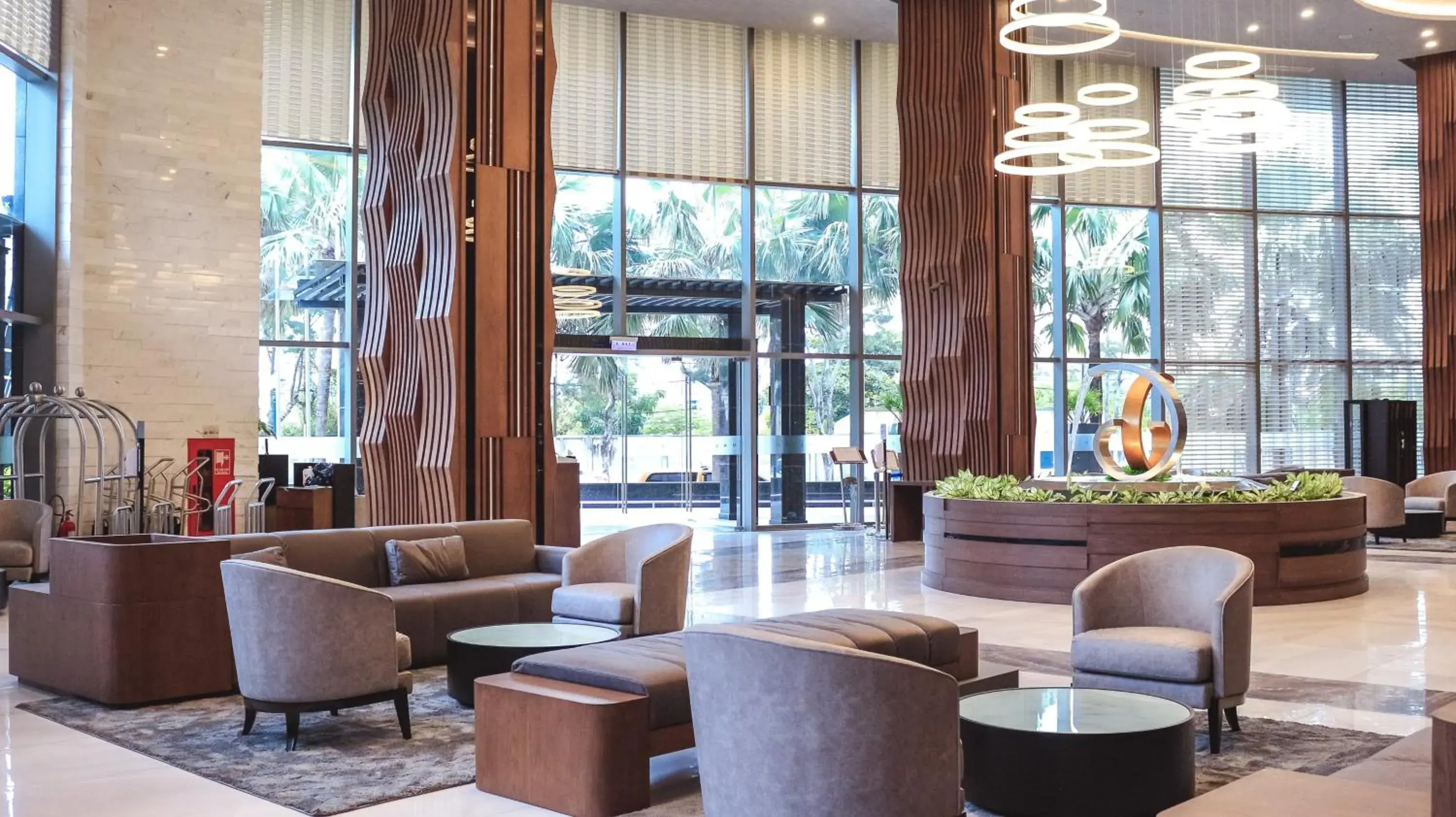 Lobby or reception in The Malibu Hotel Lobby or reception in The Malibu Hotel