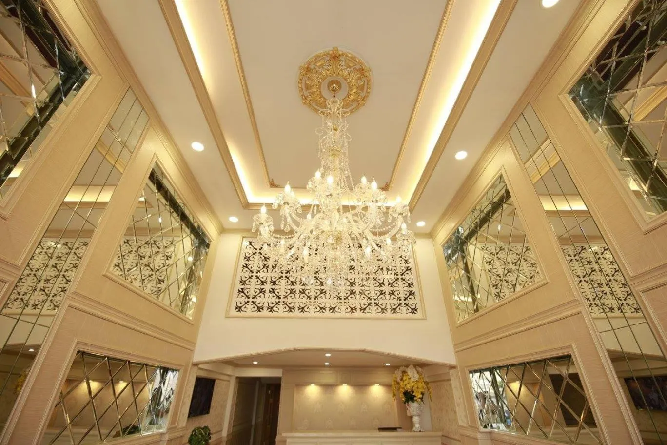 Decorative detail in Kim Hoa Hotel