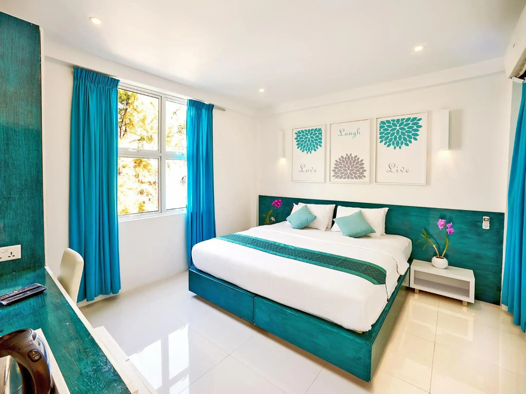 Bedroom, Bed in Planktons Beach Bedroom, Bed in Planktons Beach