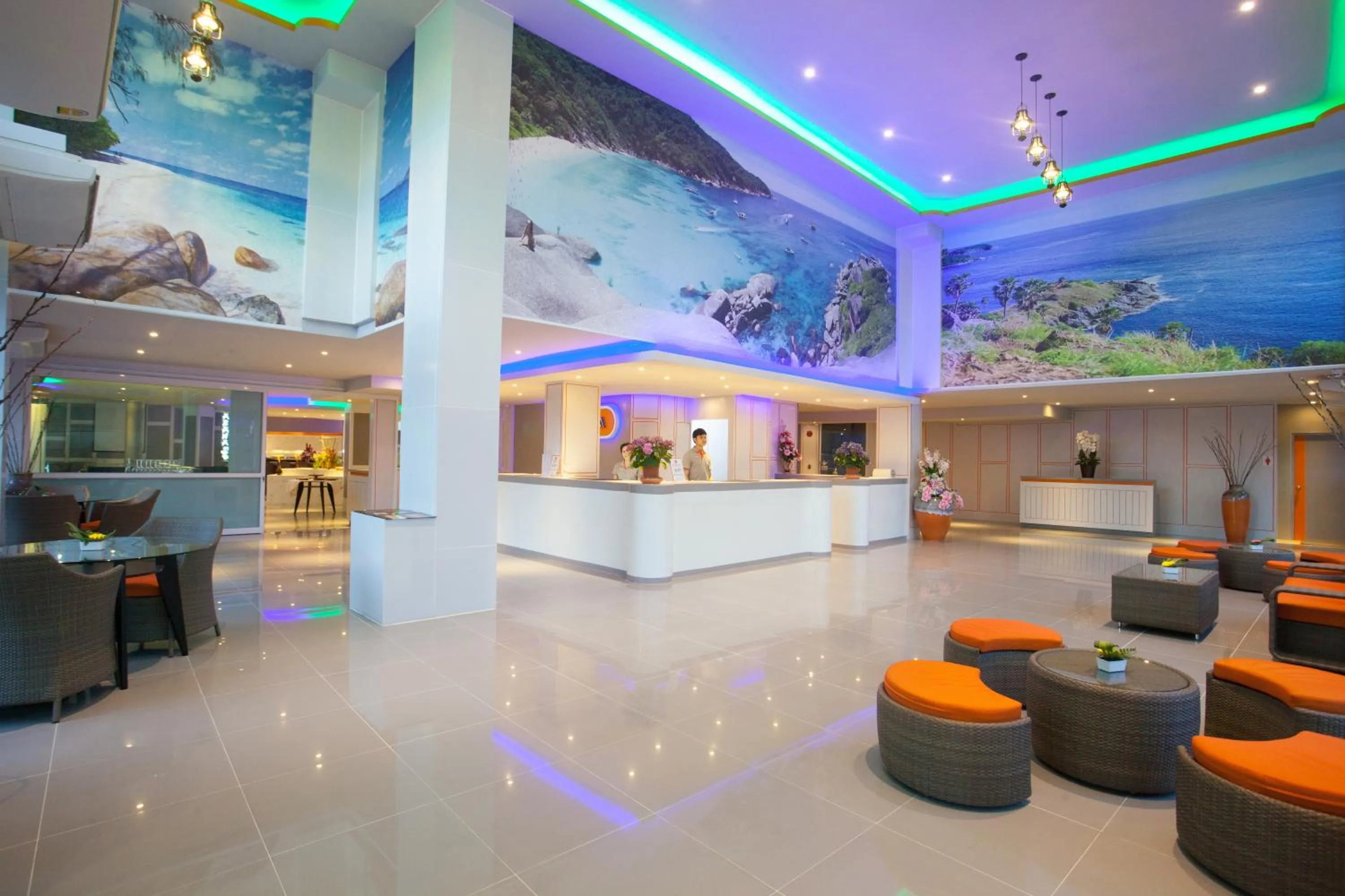 Lobby or reception in Chabana Kamala Hotel