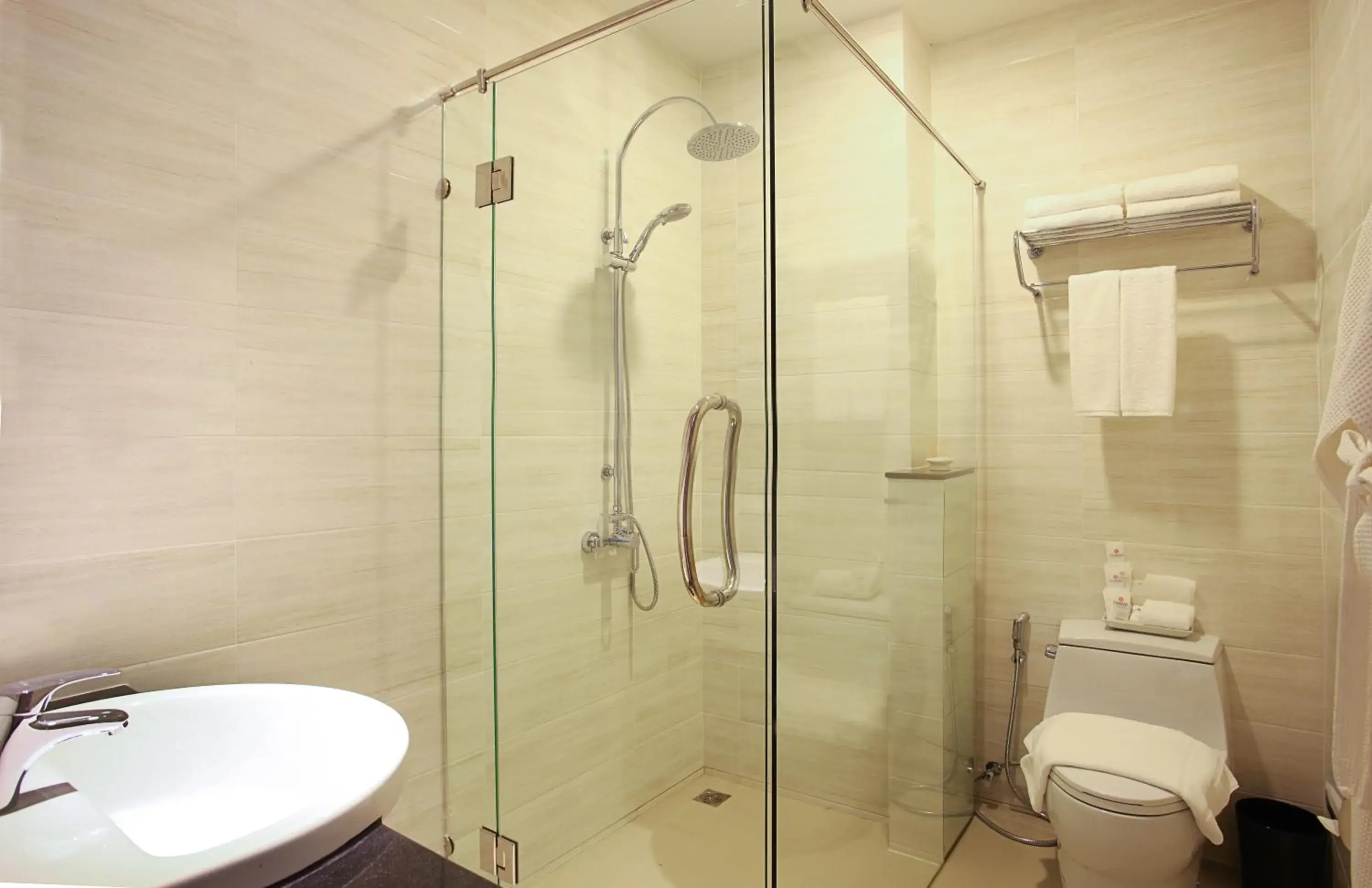 Bathroom in Chabana Kamala Hotel Bathroom in Chabana Kamala Hotel