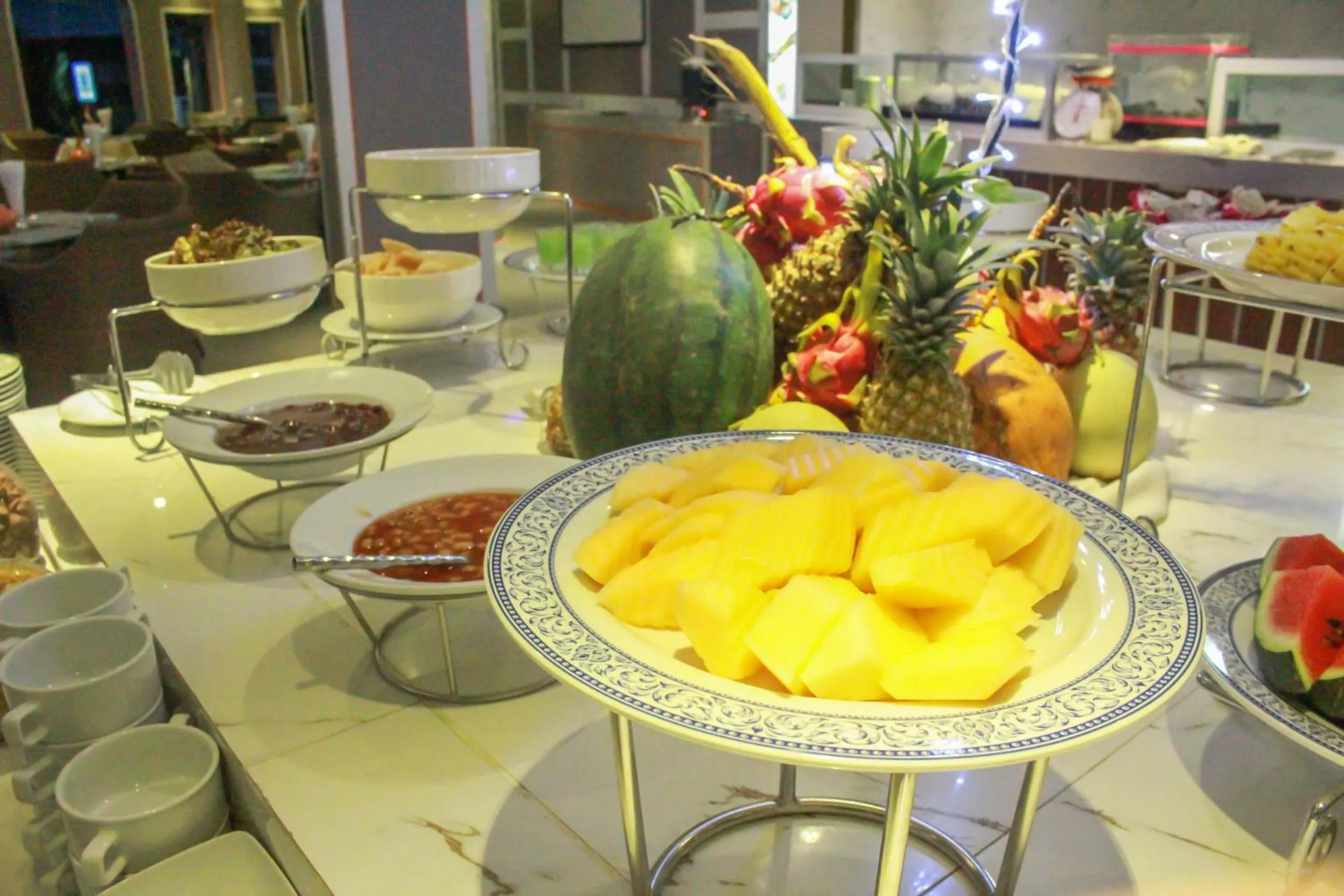 Breakfast in Chabana Kamala Hotel