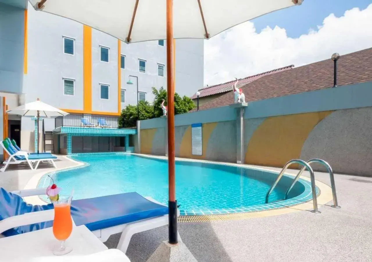 Property building in Chabana Kamala Hotel Property building in Chabana Kamala Hotel