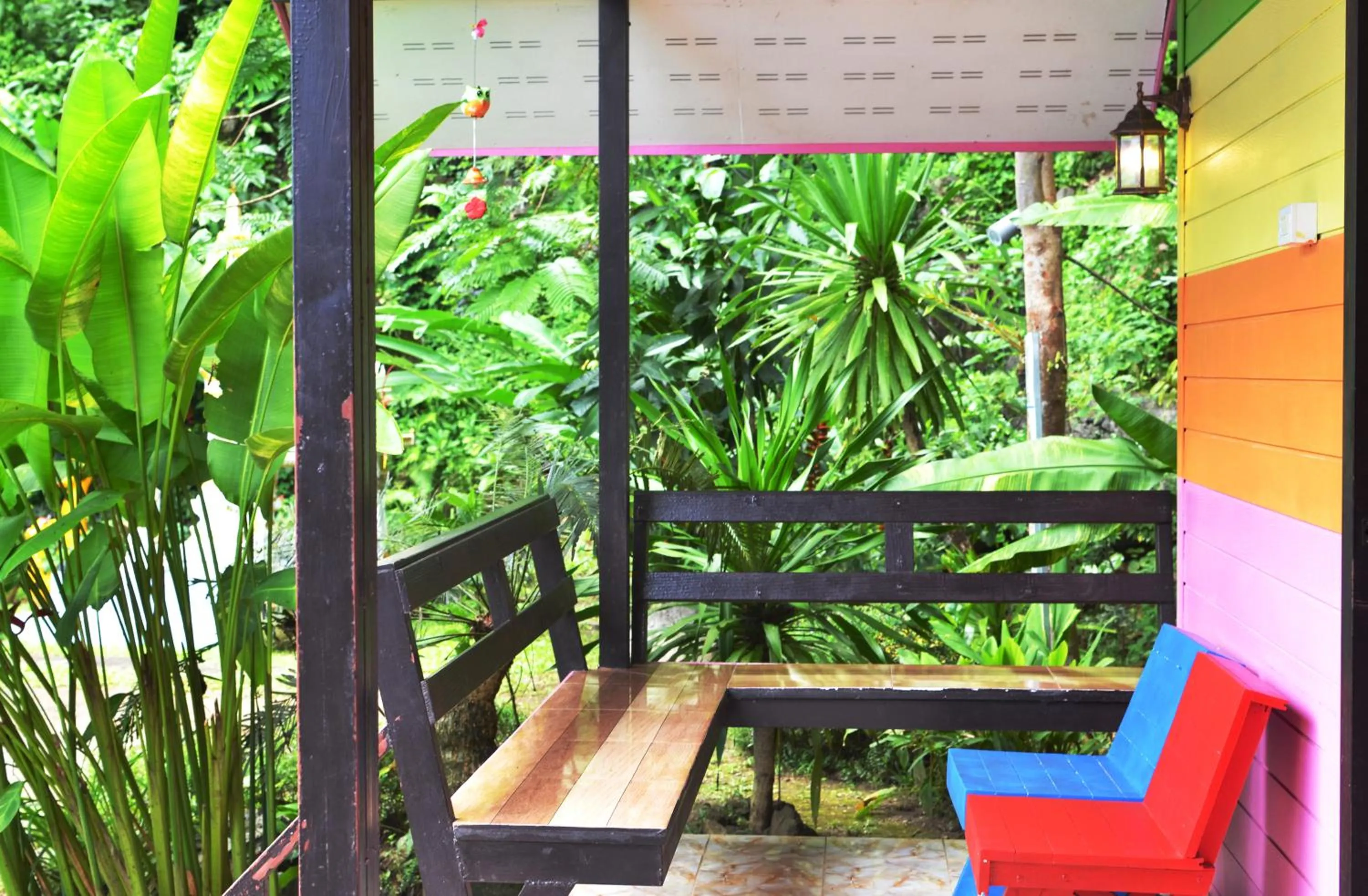 Balcony/Terrace in Khao Chang View Resort