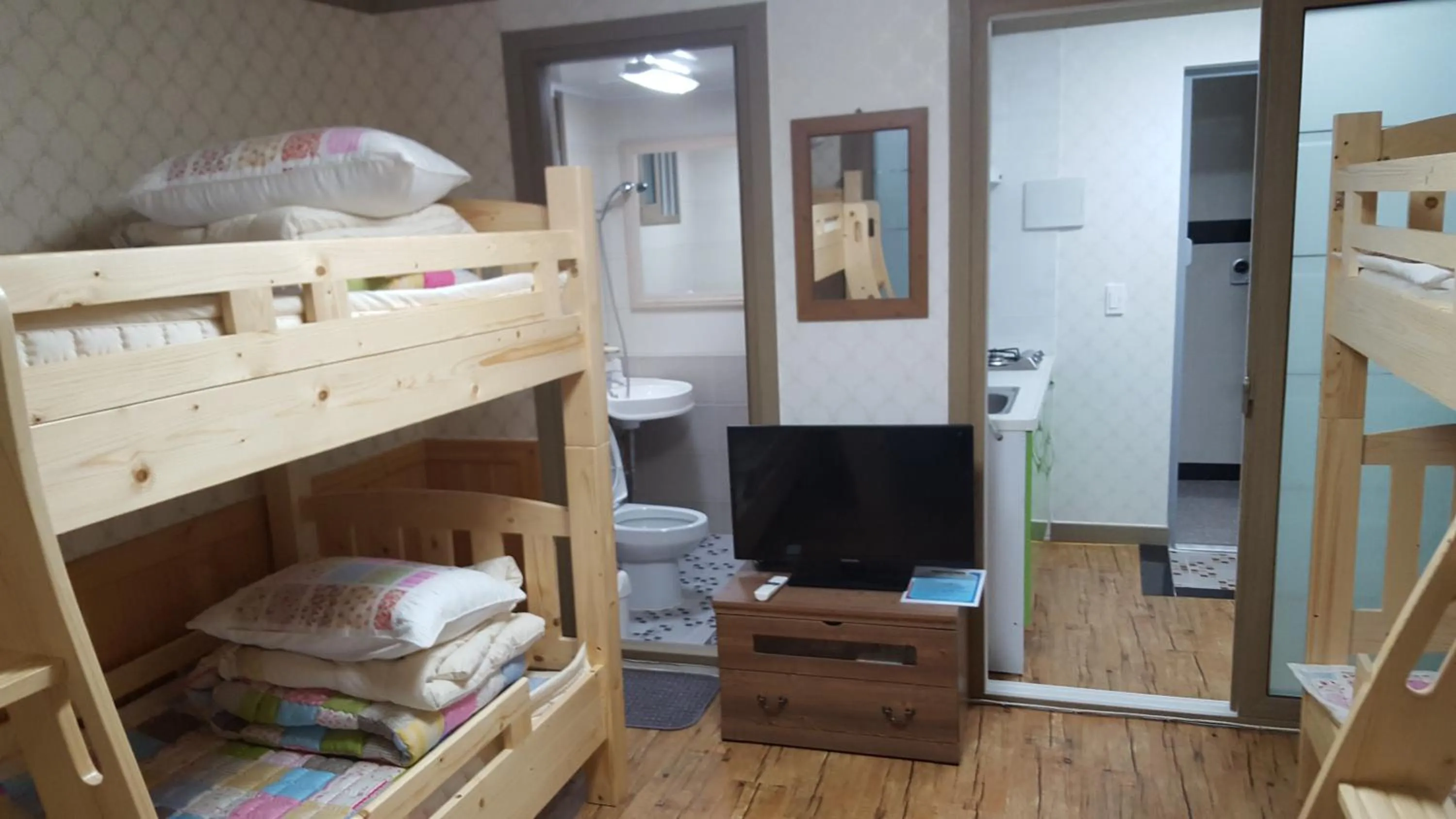 Bed in The 1st Andong Hostel