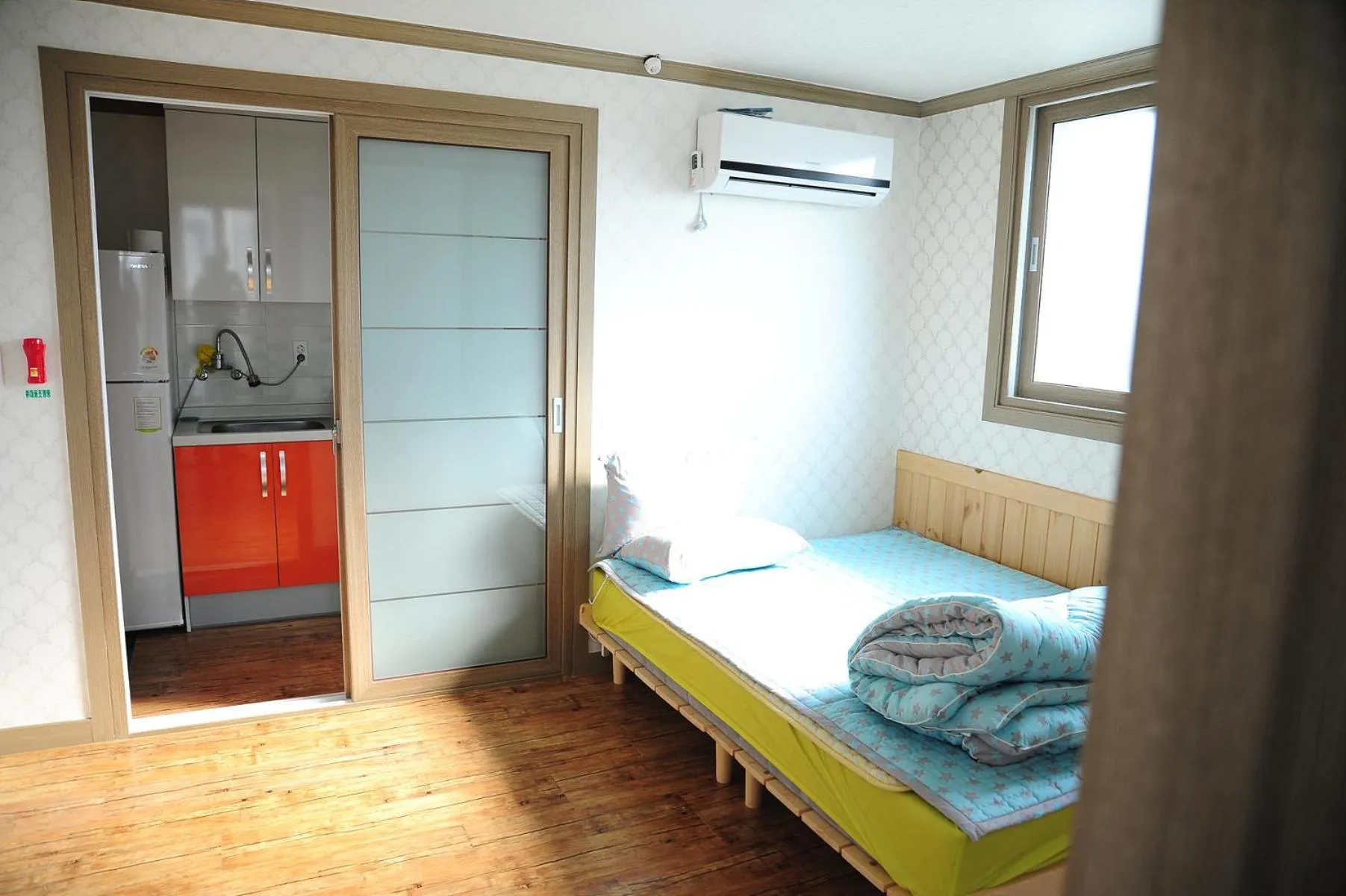 Bed in The 1st Andong Hostel