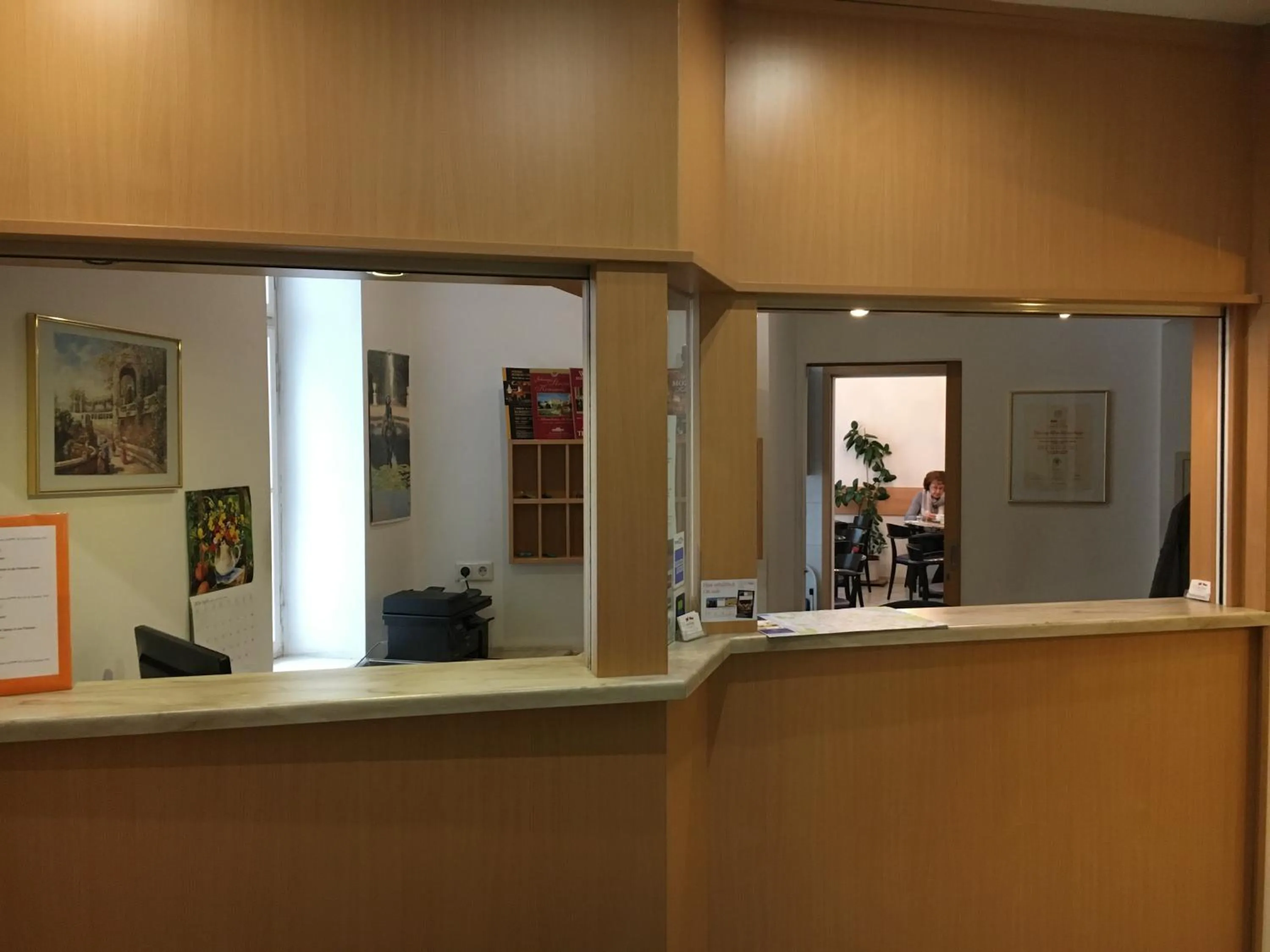 Lobby or reception in Pension Ani