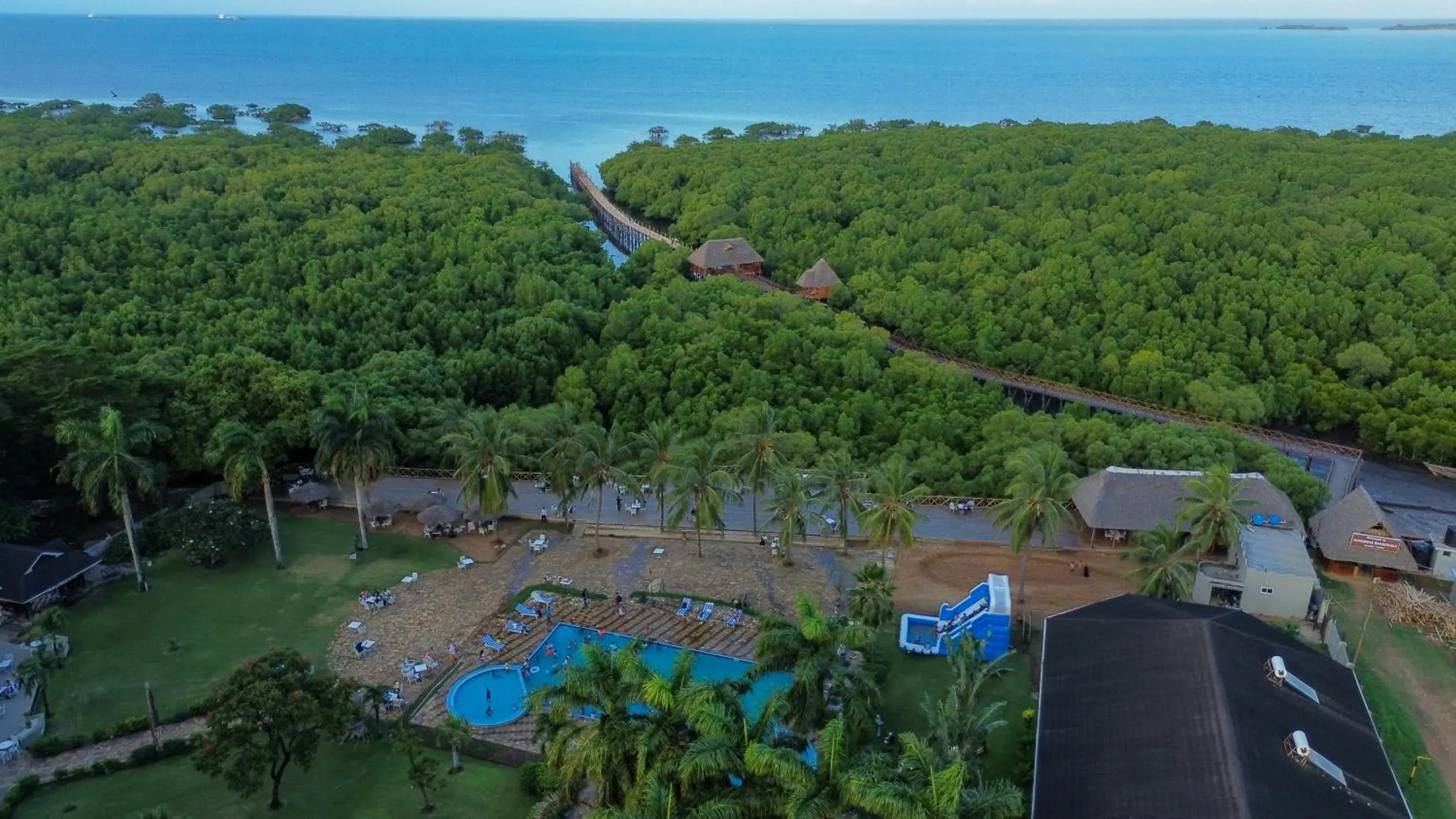 Sea view in Tanga Beach Resort & Spa Sea view in Tanga Beach Resort & Spa