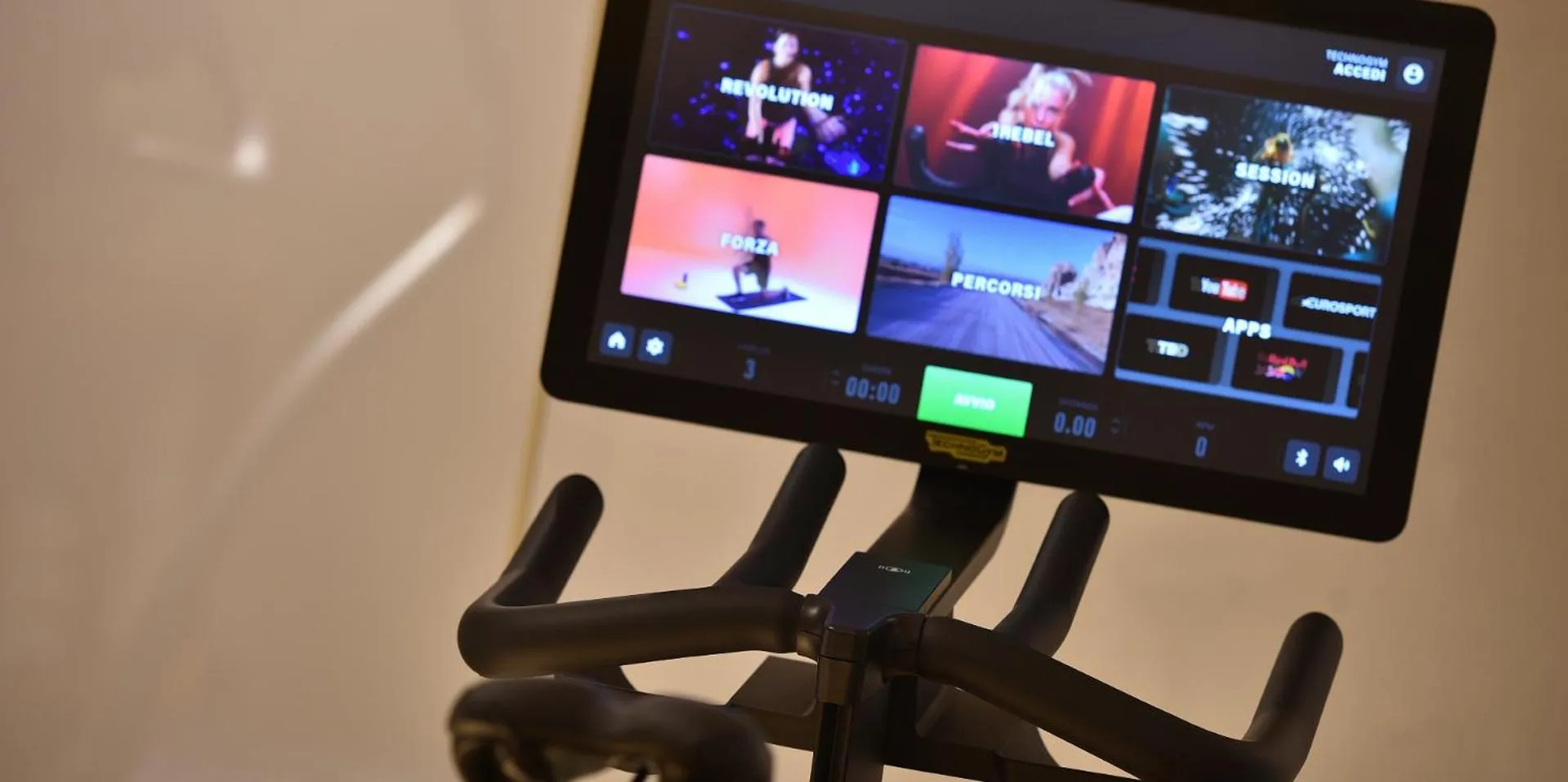 Fitness centre/facilities in Hotel Sporting Family Hospitality