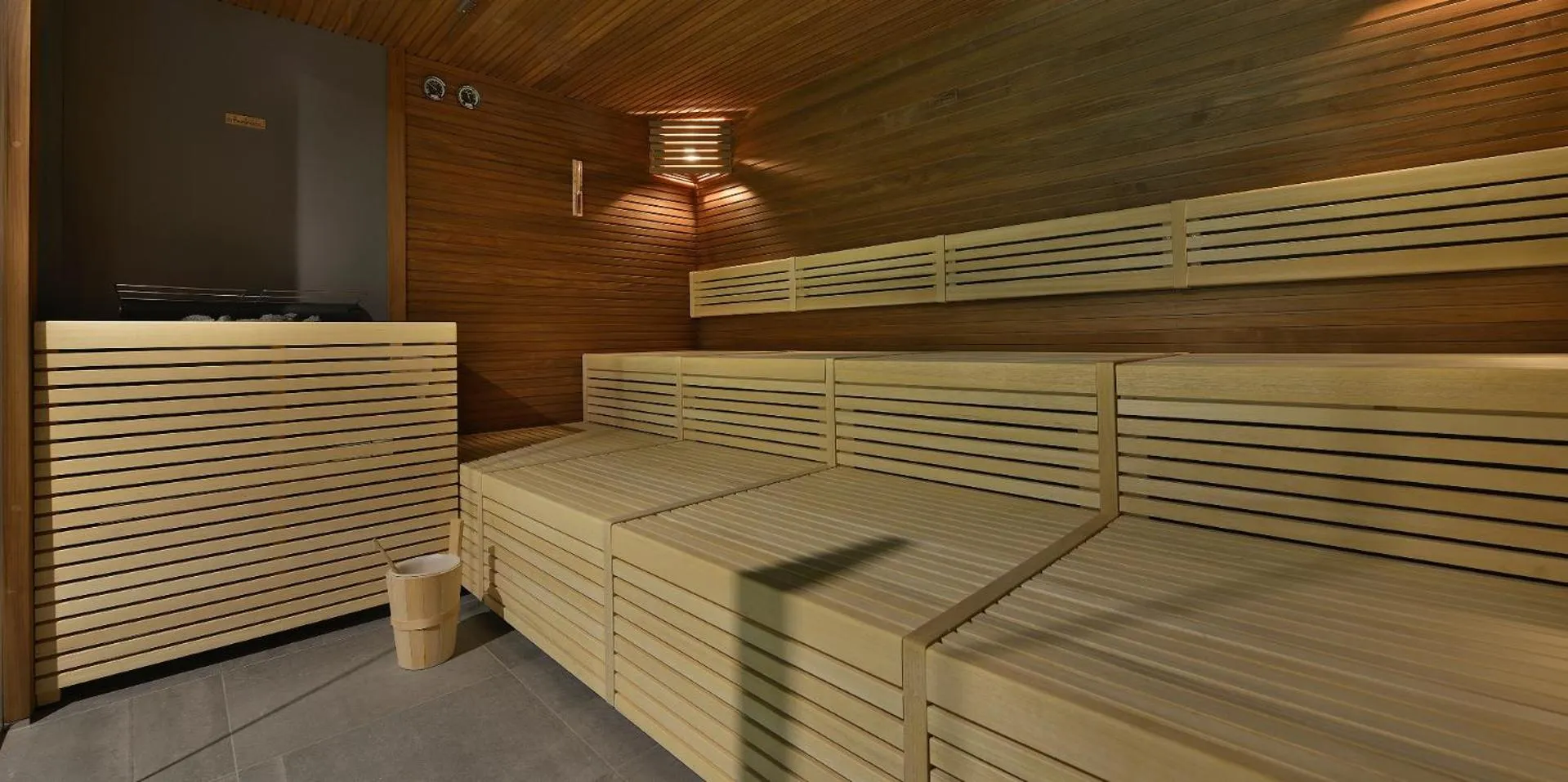 Sauna in Hotel Sporting Family Hospitality