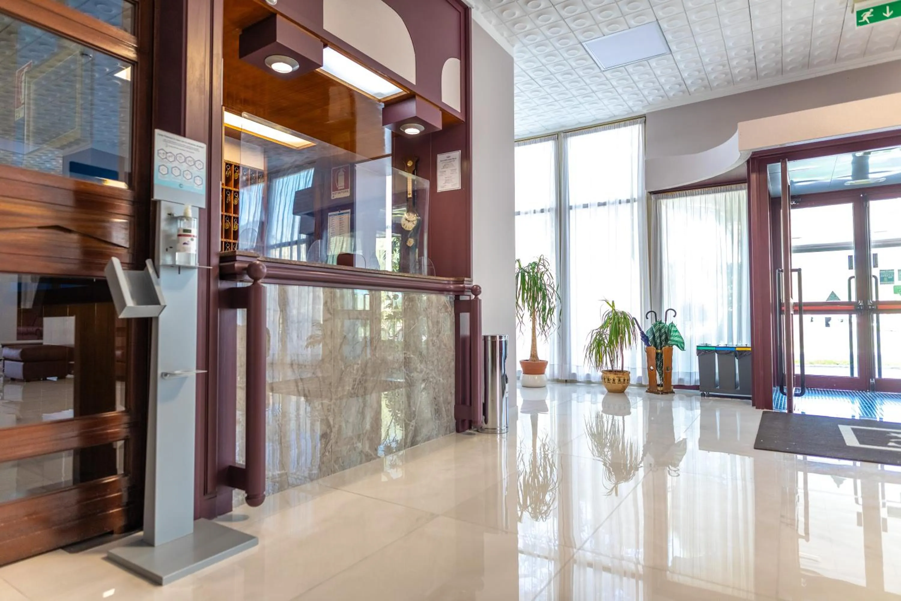 Lobby or reception in Hotel Cristallo