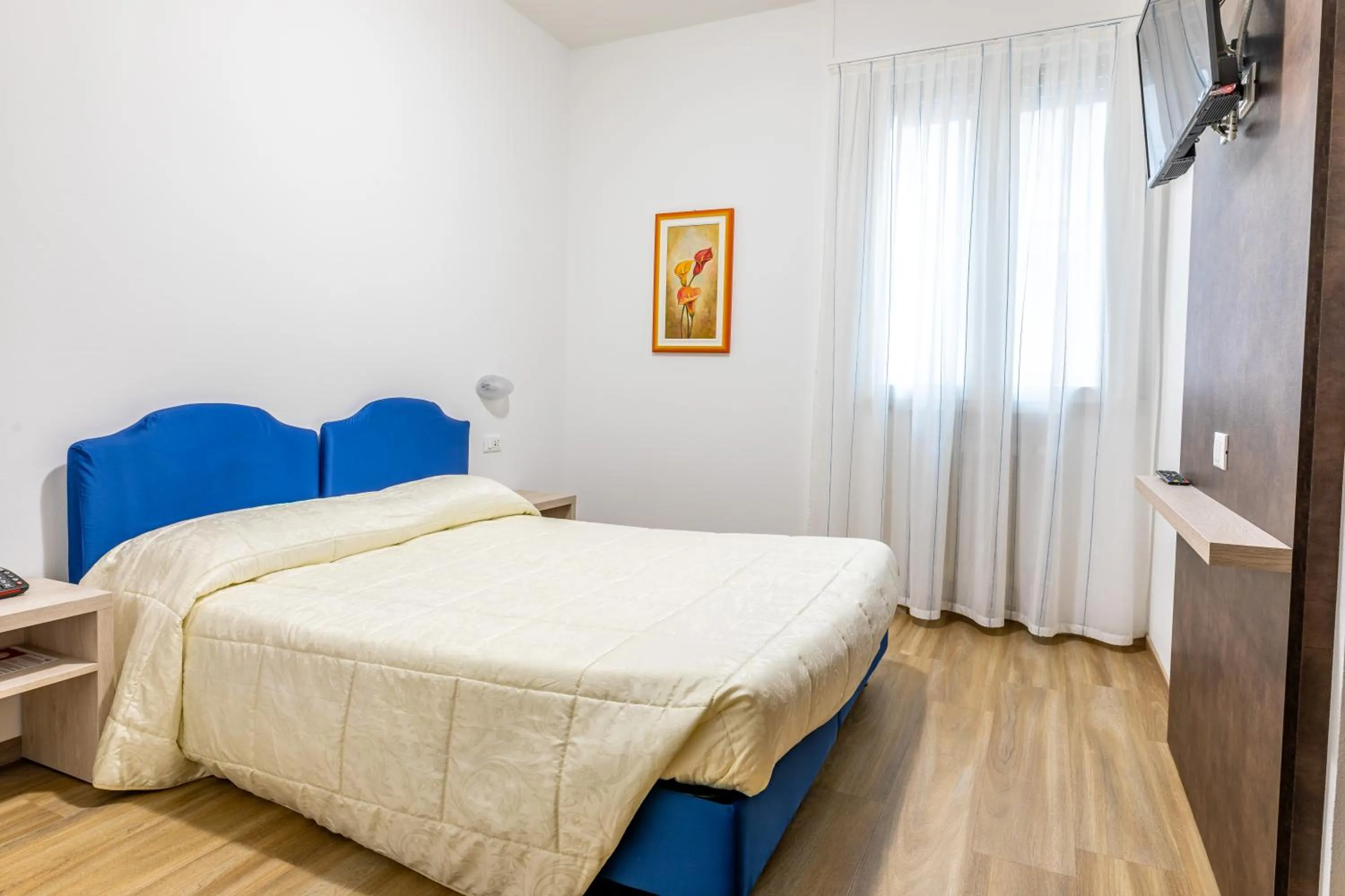 Bed in Hotel Cristallo