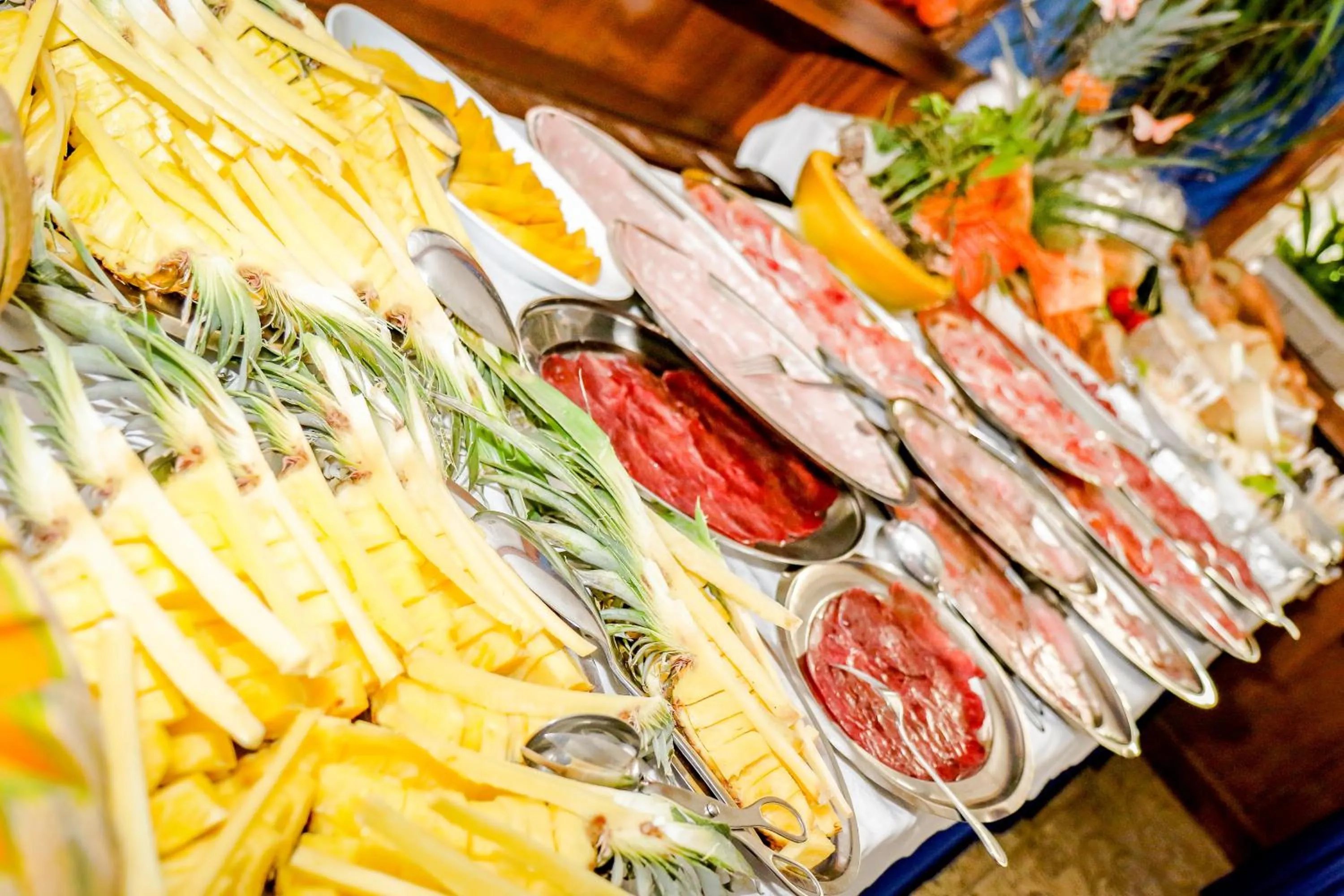 Food close-up in Hotel Cristallo