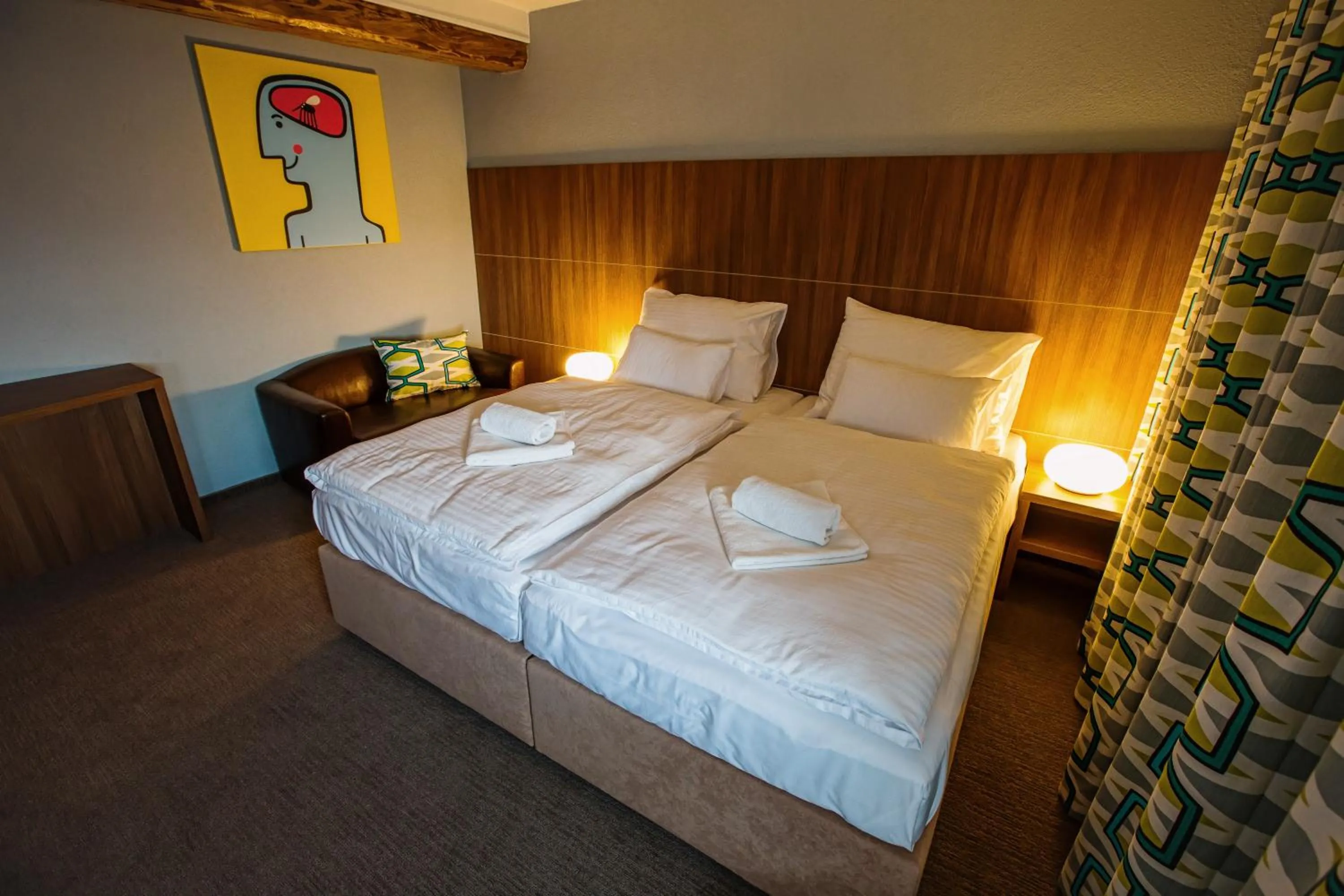 Bed in Hotel Na Šustně