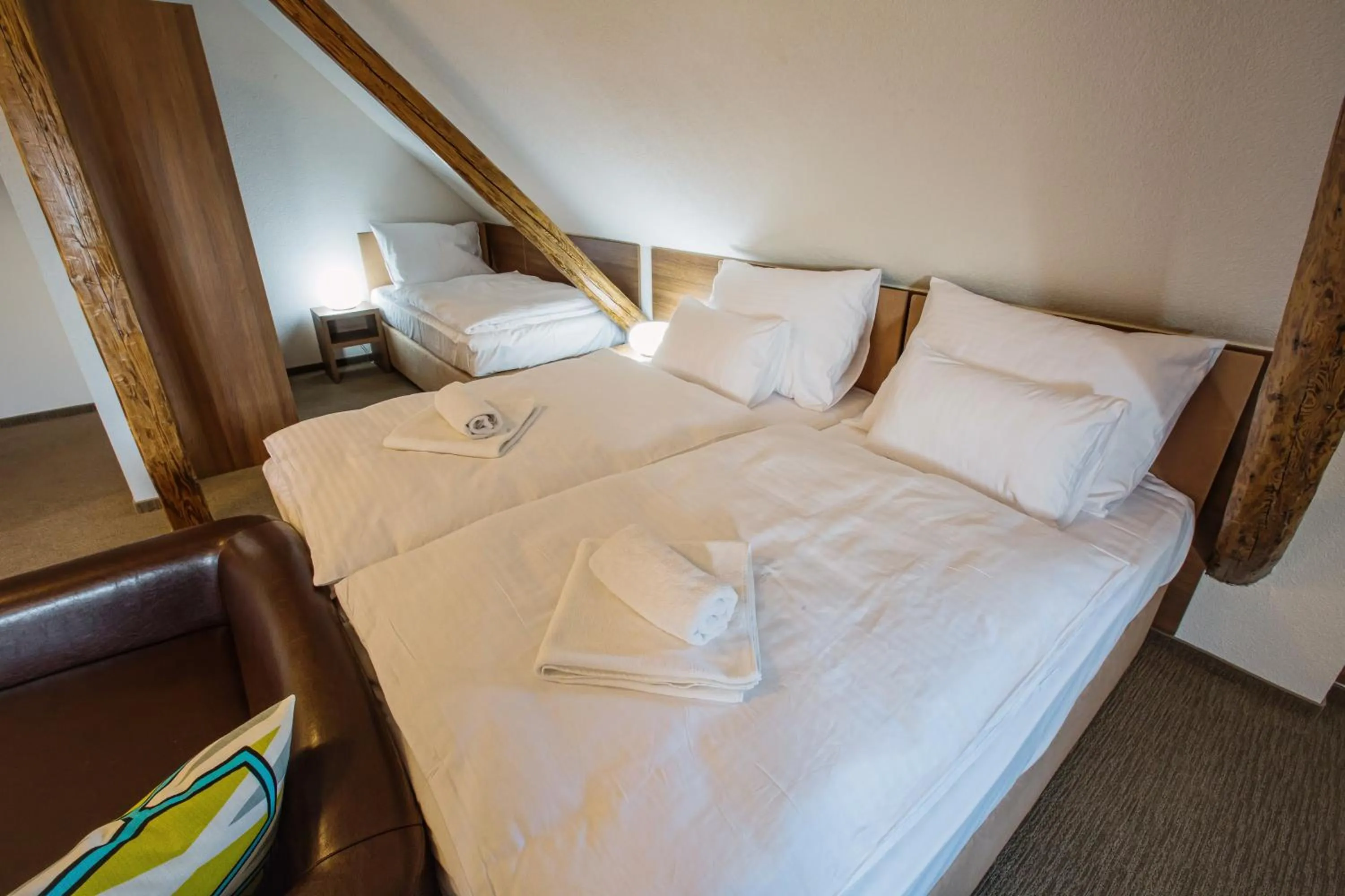 Photo of the whole room, Bed in Hotel Na Šustně