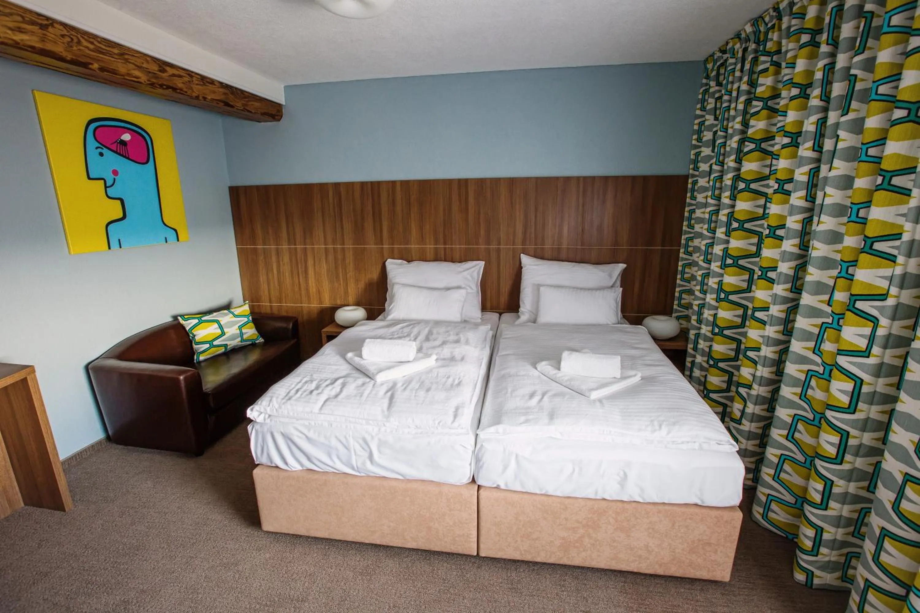 Photo of the whole room, Bed in Hotel Na Šustně