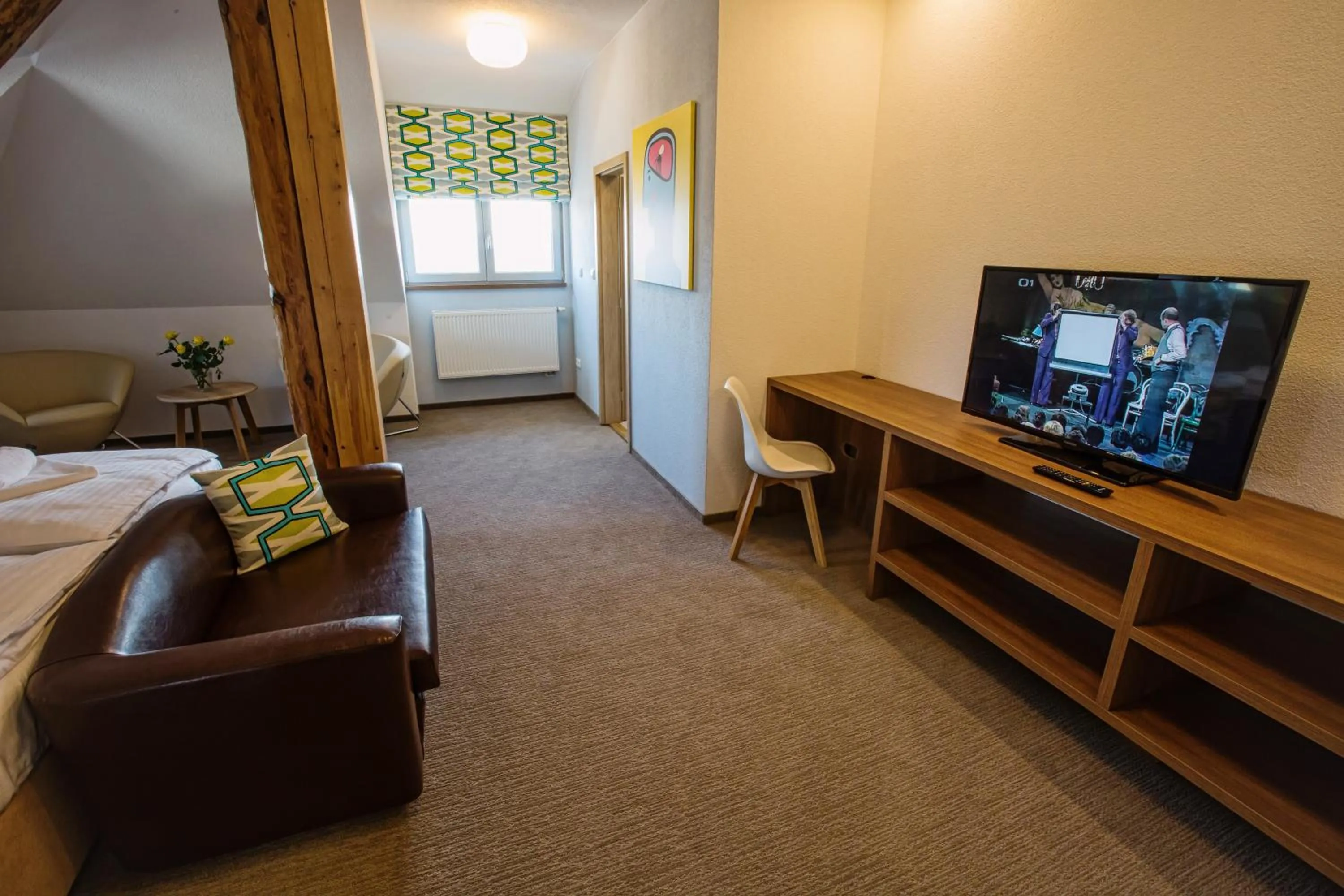 Photo of the whole room, Bed in Hotel Na Šustně