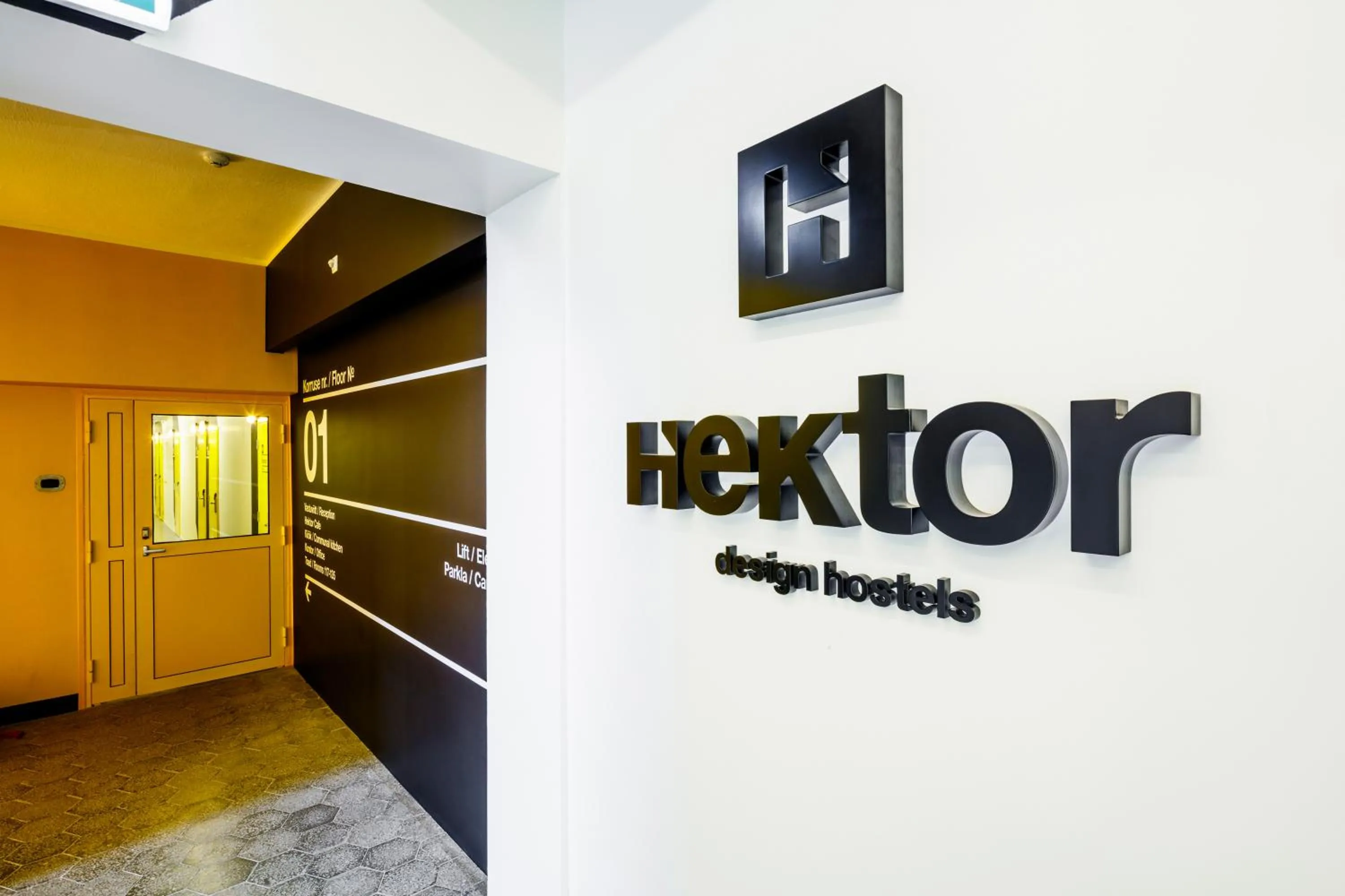 Property building in Hektor Design Hostel