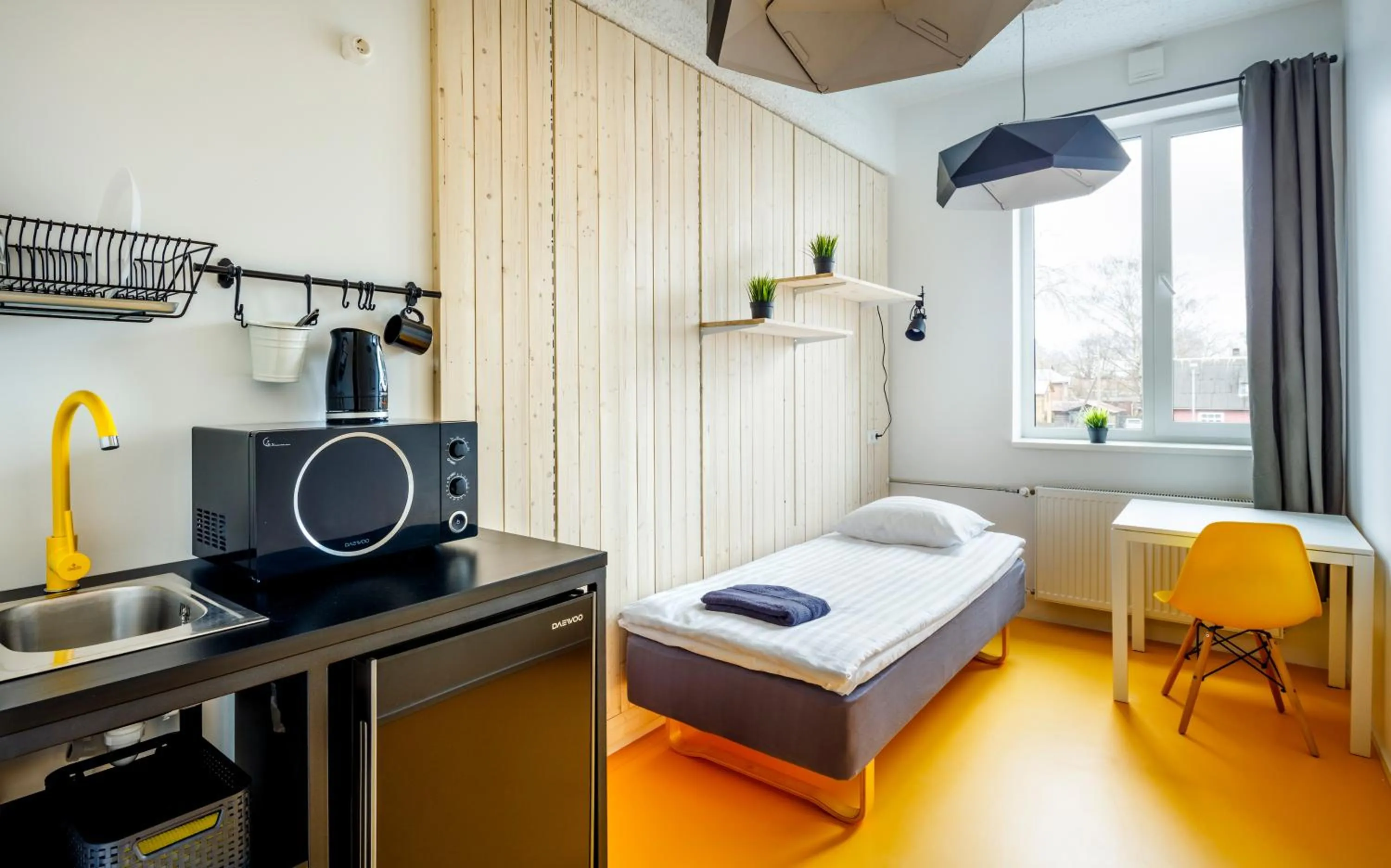 Coffee/tea facilities, Bed in Hektor Design Hostel