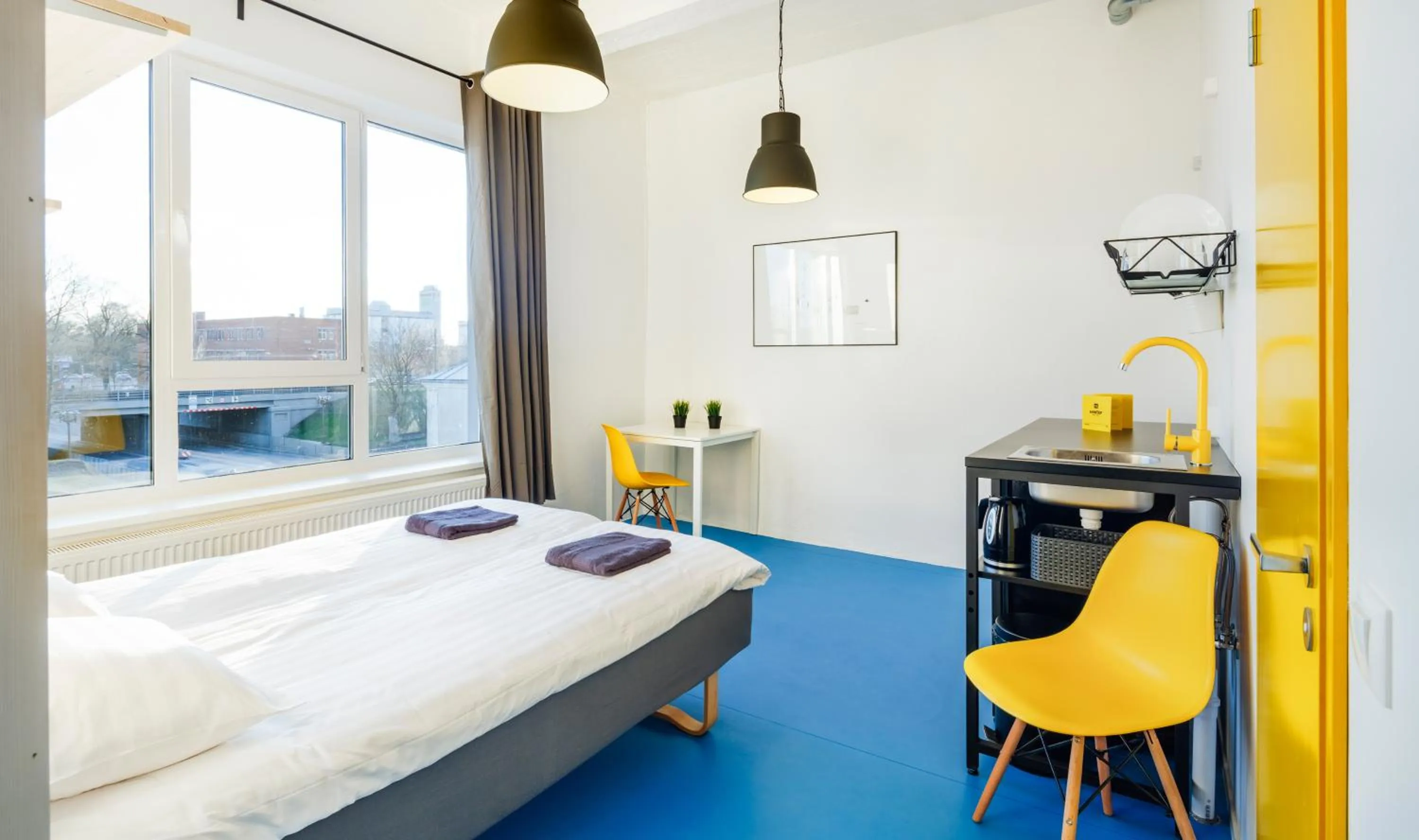 Coffee/tea facilities, Bed in Hektor Design Hostel