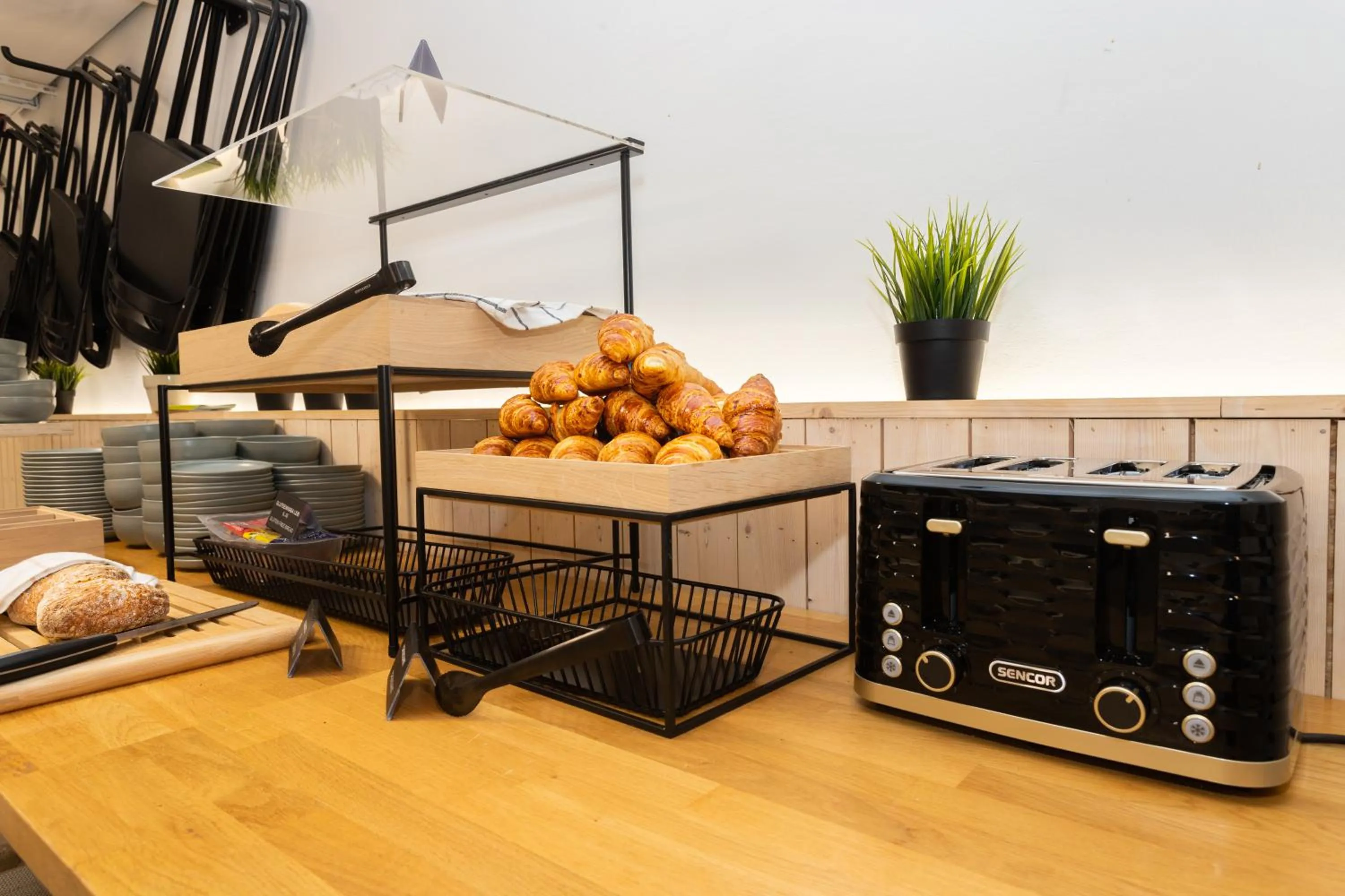 Food and drinks in Hektor Design Hostel