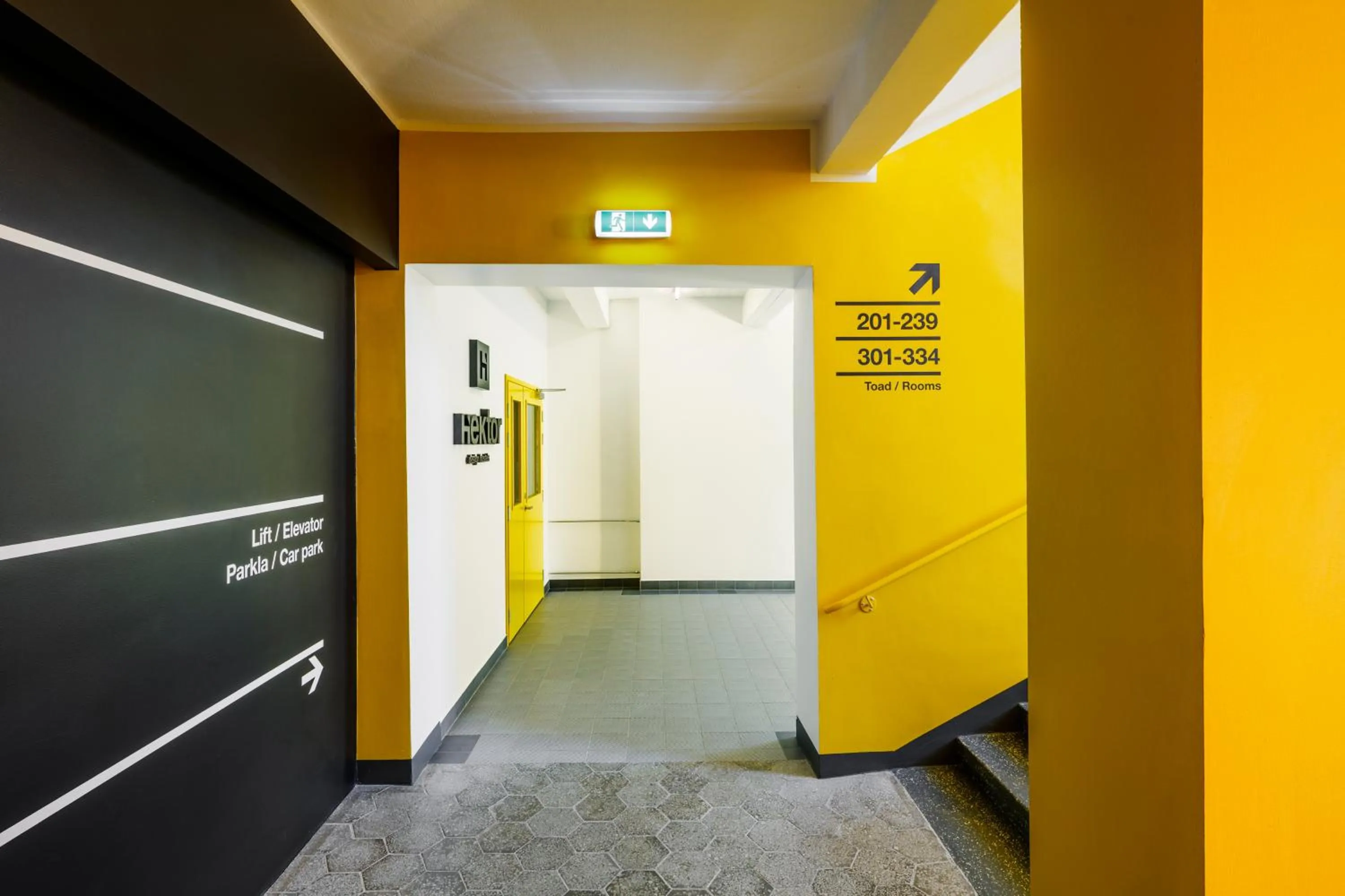 Property building in Hektor Design Hostel