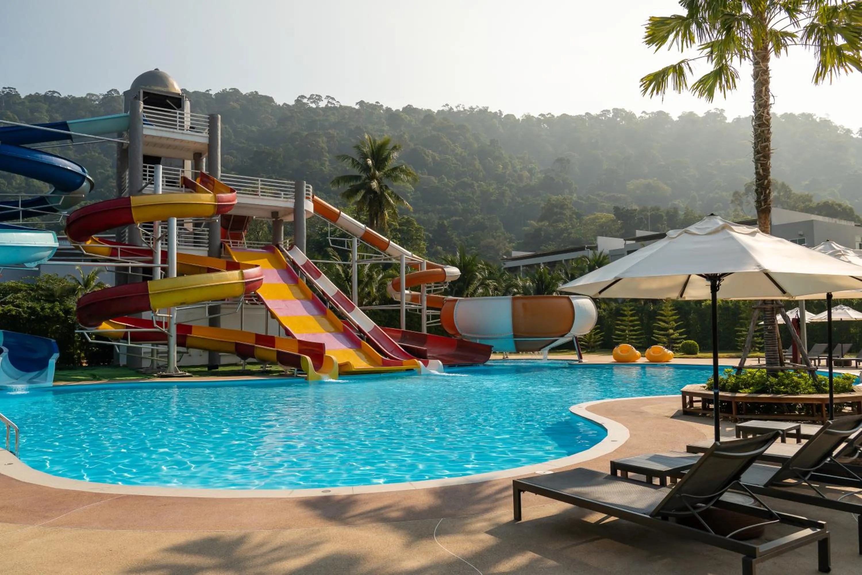 Aqua park in Koh Chang Paradise Resort & Spa