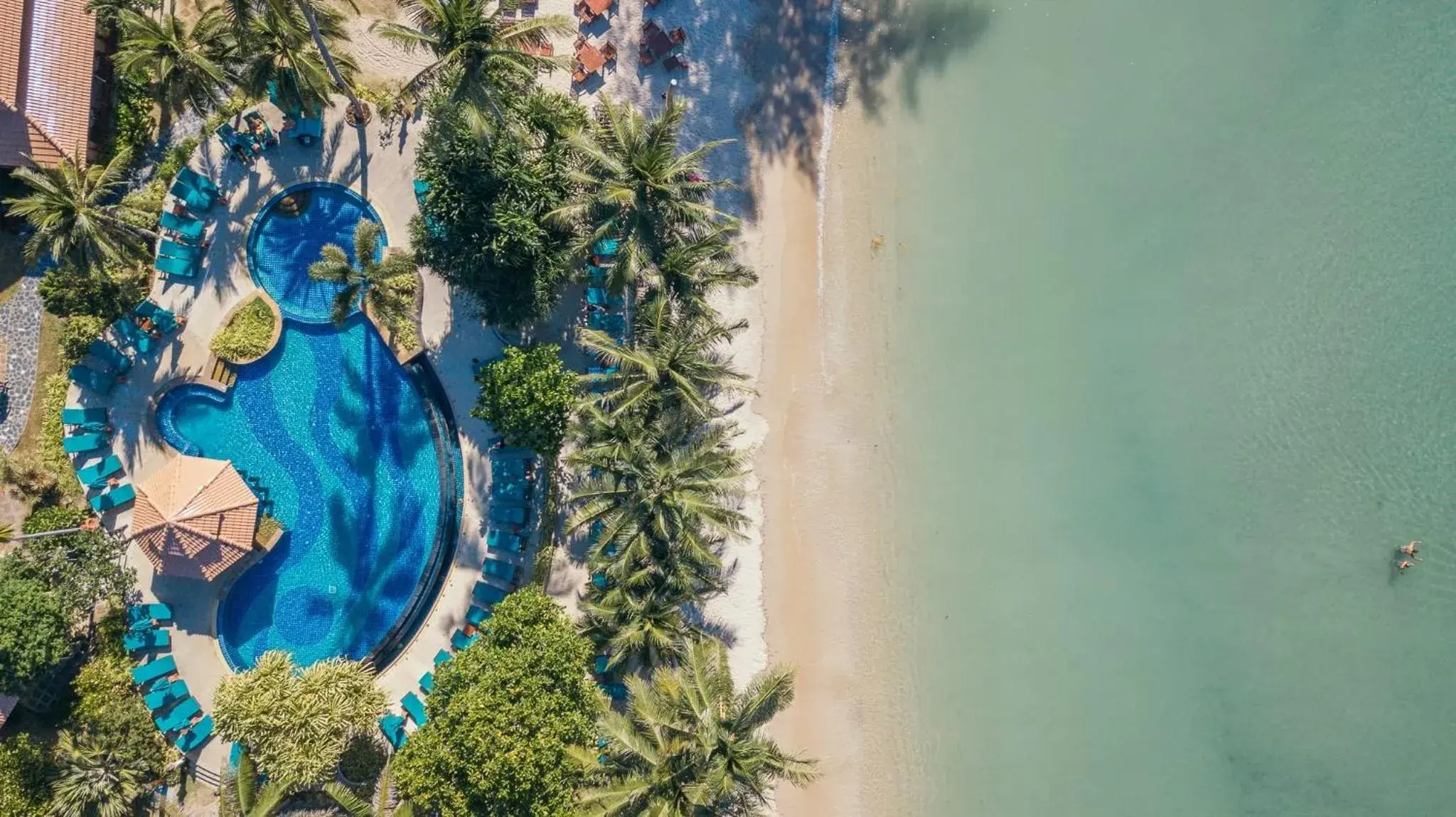 Bird's eye view in Koh Chang Paradise Resort & Spa Bird's eye view in Koh Chang Paradise Resort & Spa