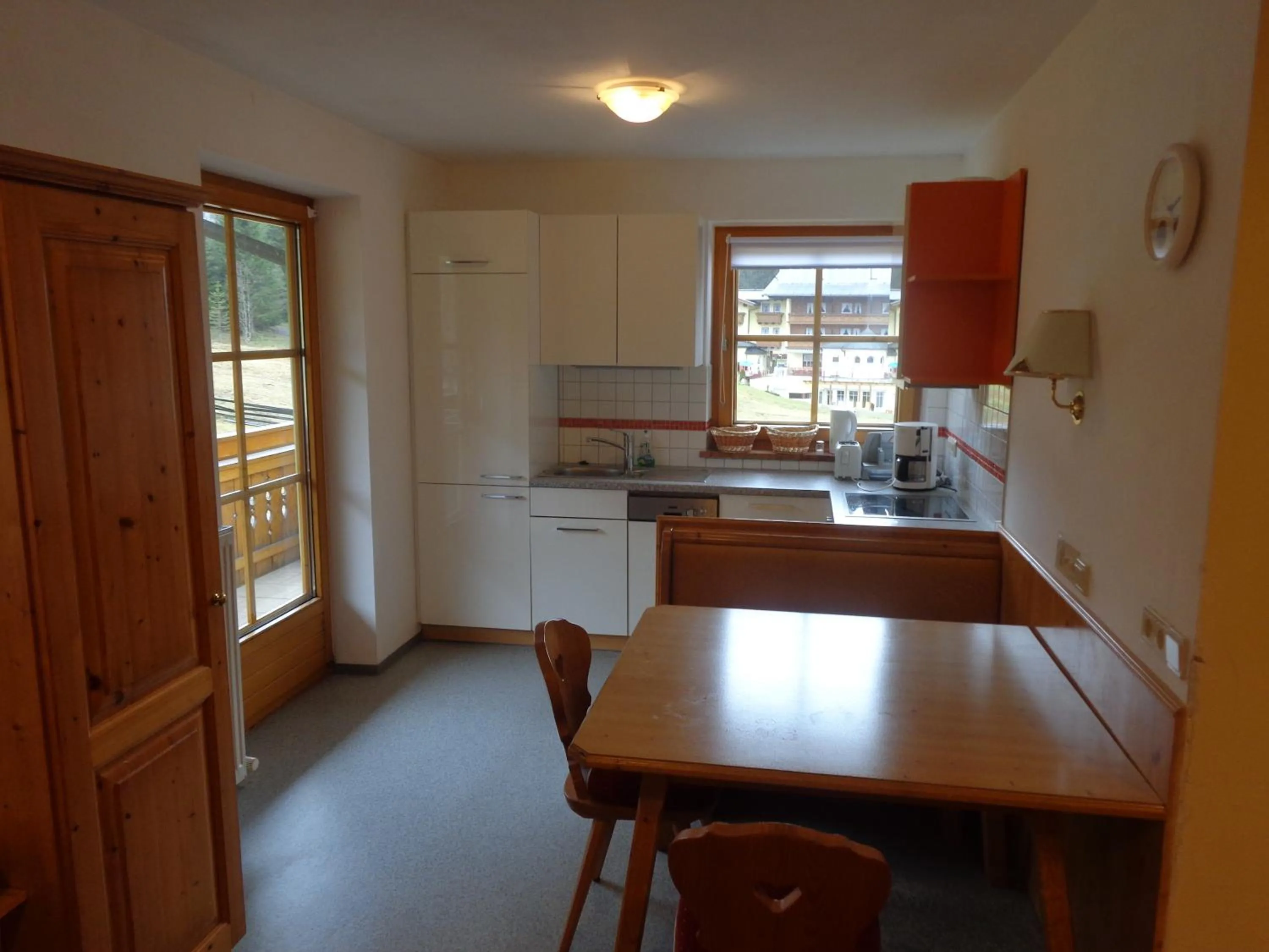 Kitchen or kitchenette in Holiday-Appartements