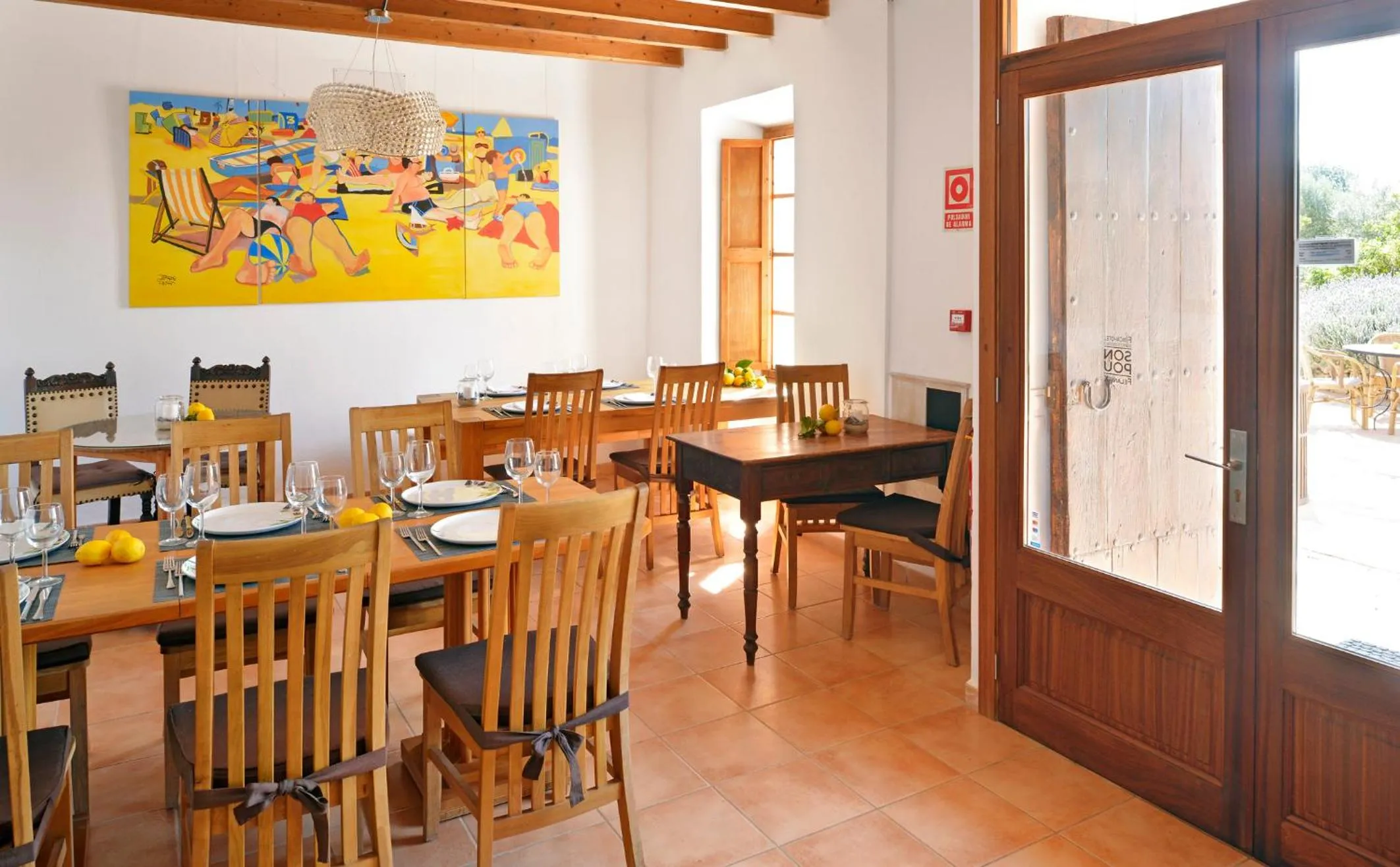 Food and drinks in Agroturismo Fincahotel Son Pou