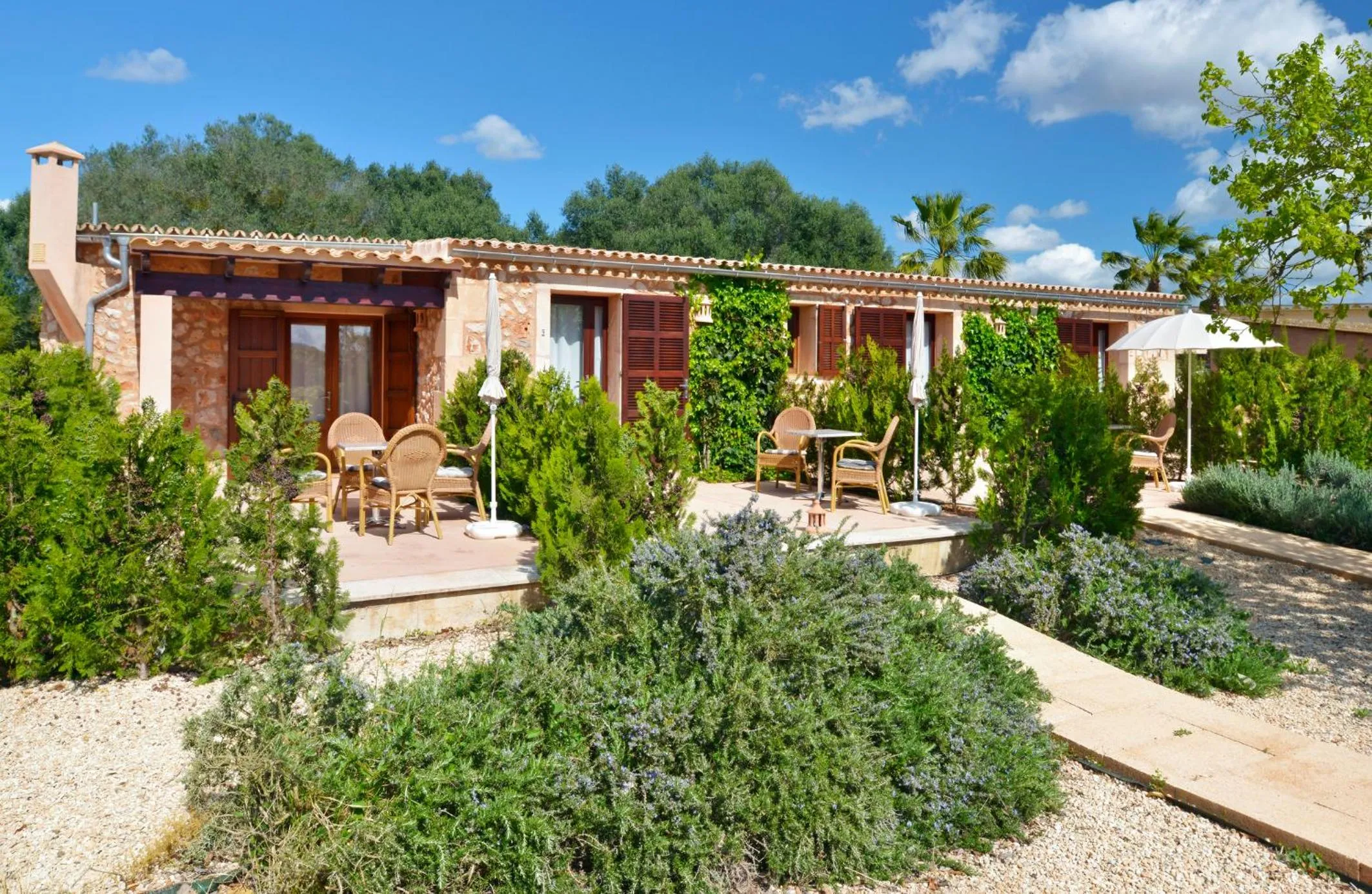 Balcony/Terrace in Agroturismo Fincahotel Son Pou