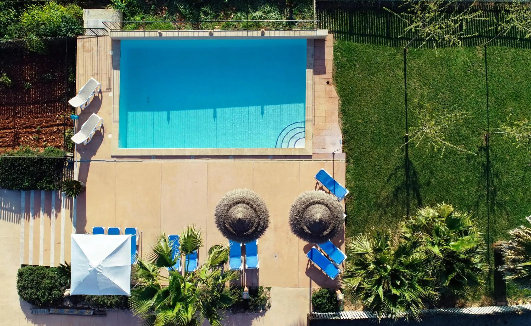 Swimming pool in Agroturismo Fincahotel Son Pou