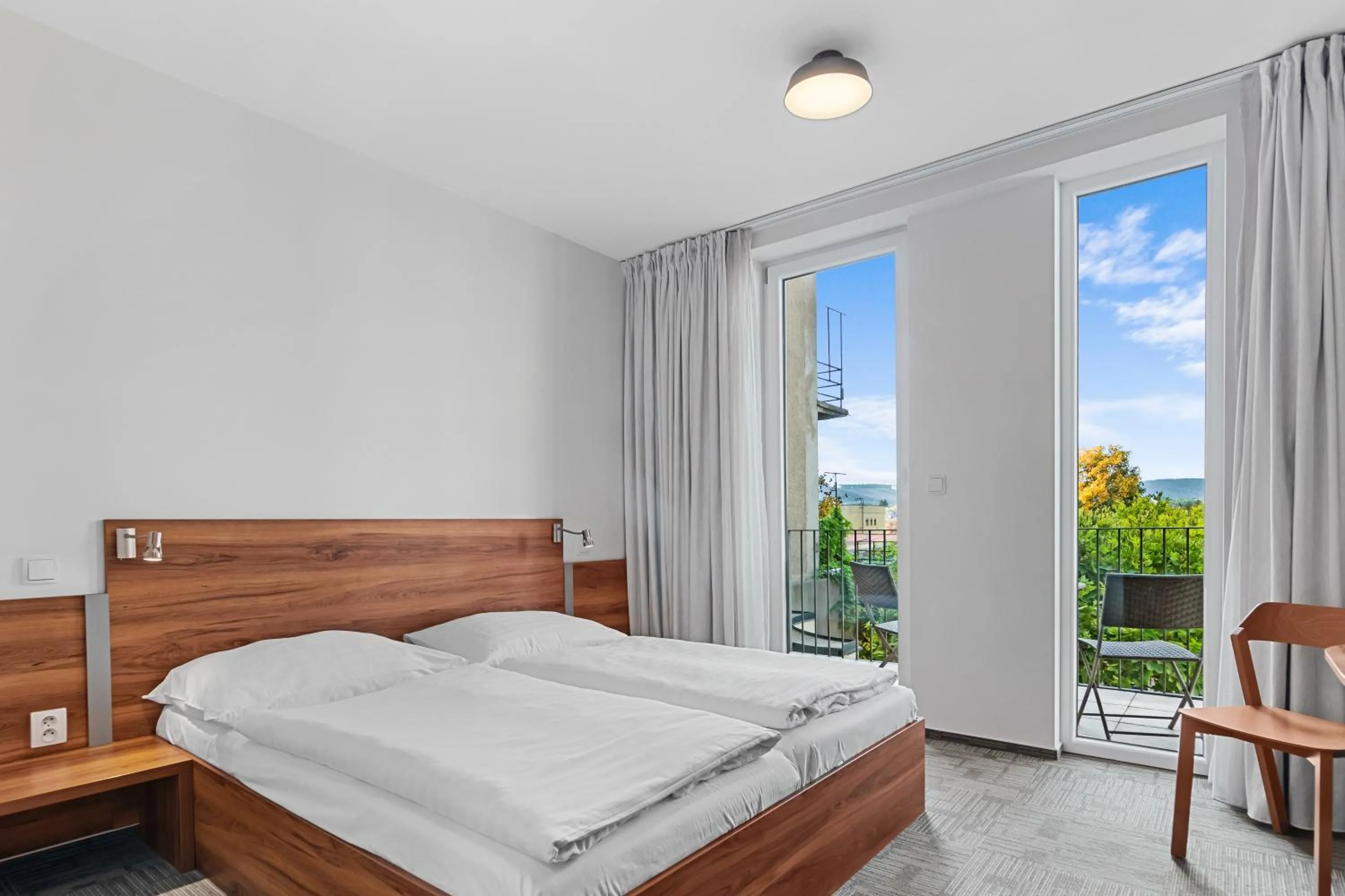 Seating area, Bed in Penzion Na Náměstí