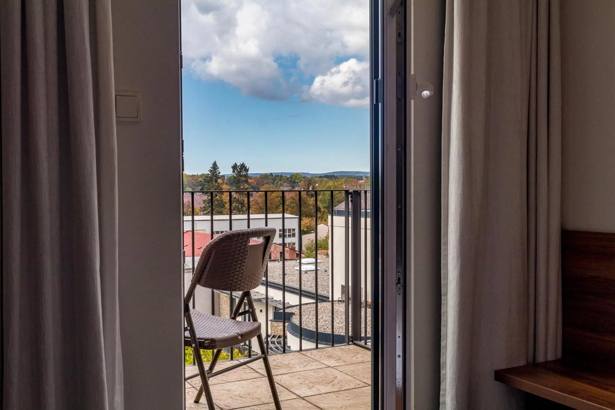Balcony/Terrace in Penzion Na Náměstí