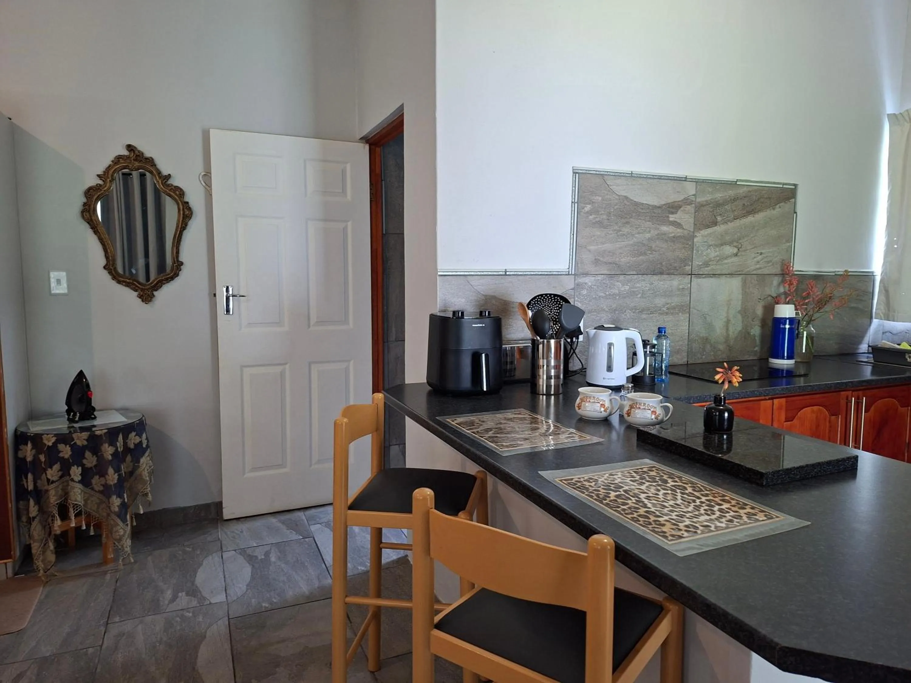 Kitchen or kitchenette in Altenburgh Accommodation - Apartments