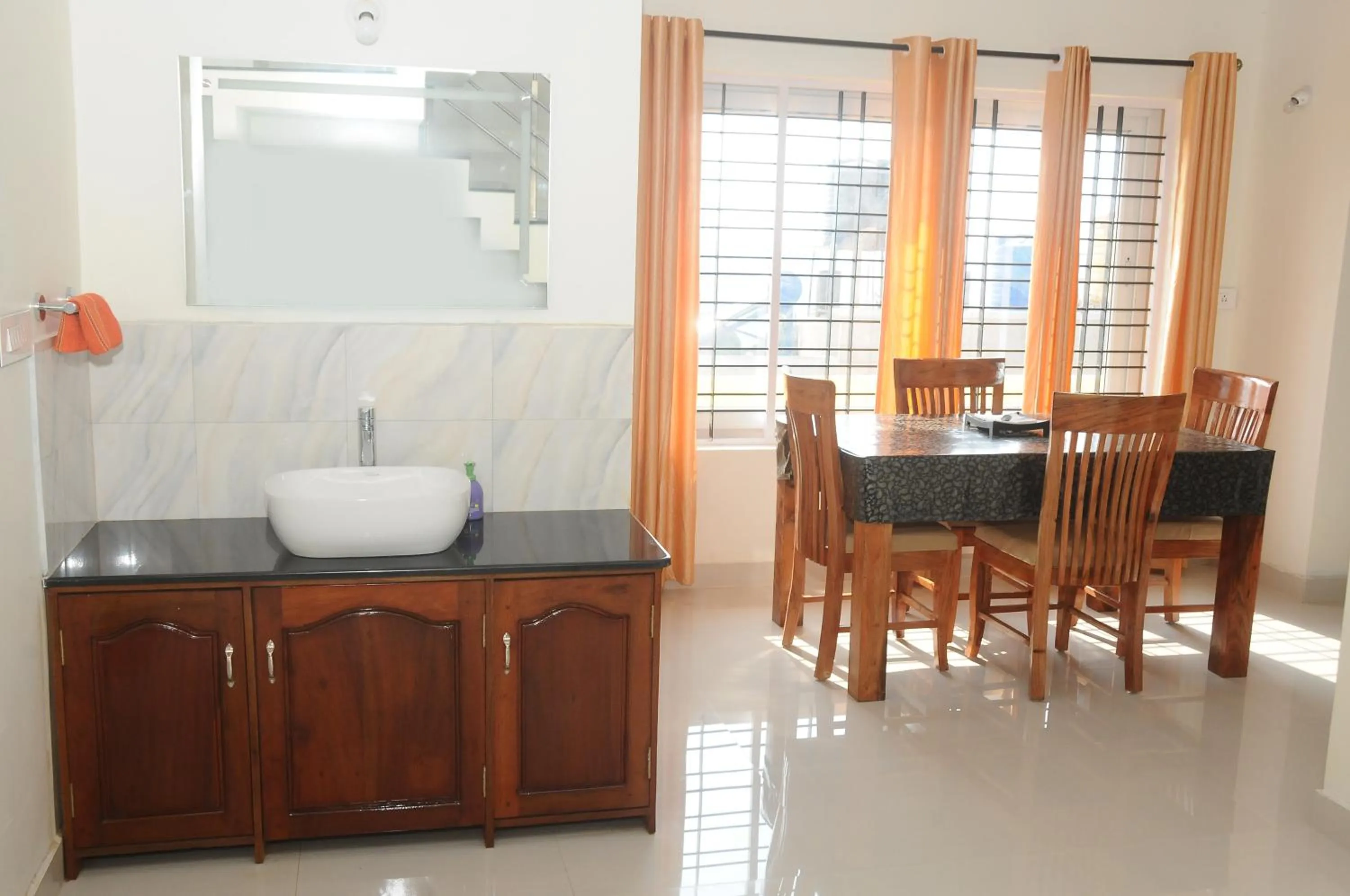 Dining area in Holidayincoorg Orchid Villa