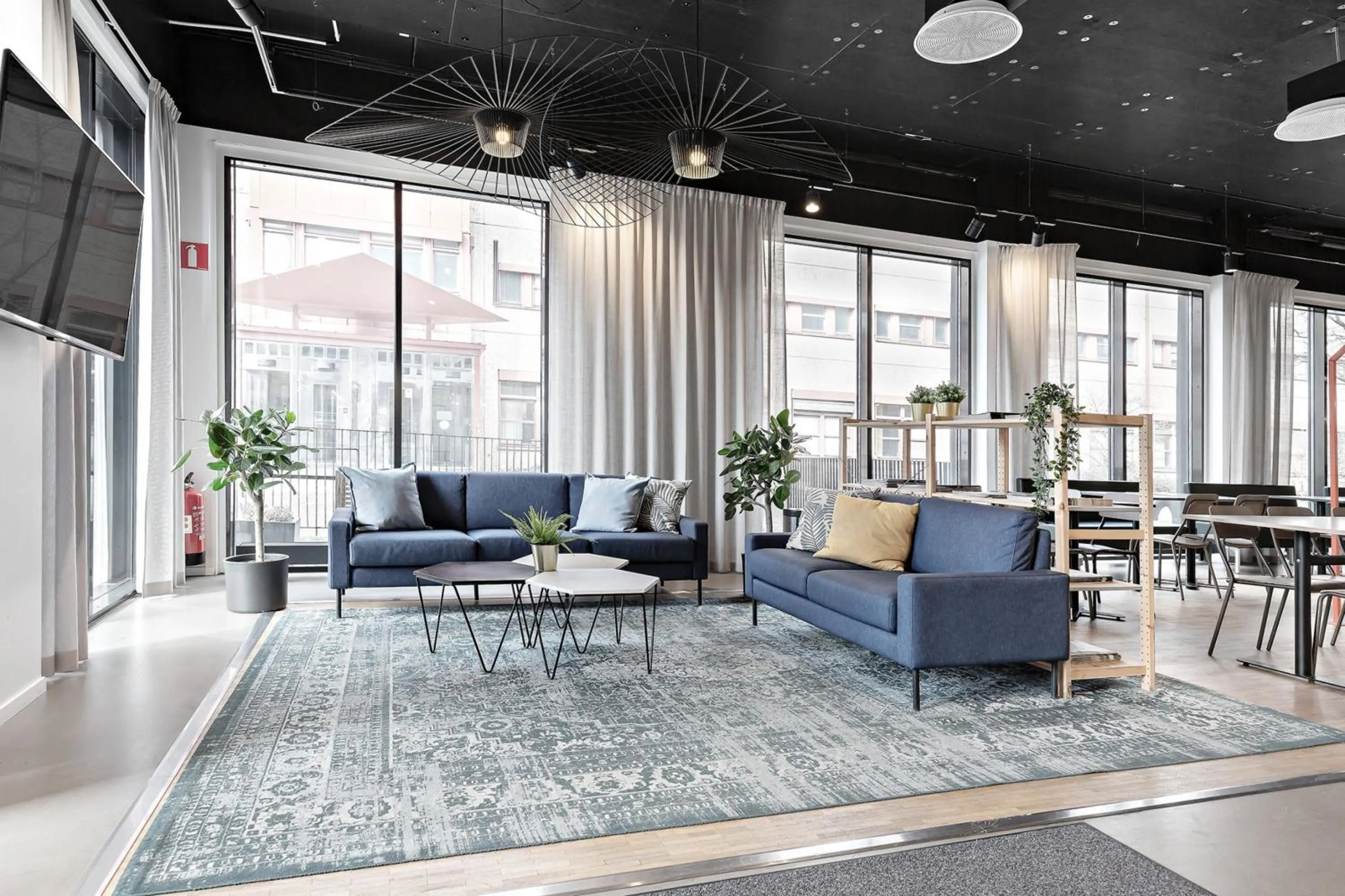 Lounge or bar in Forenom Hotel Kista