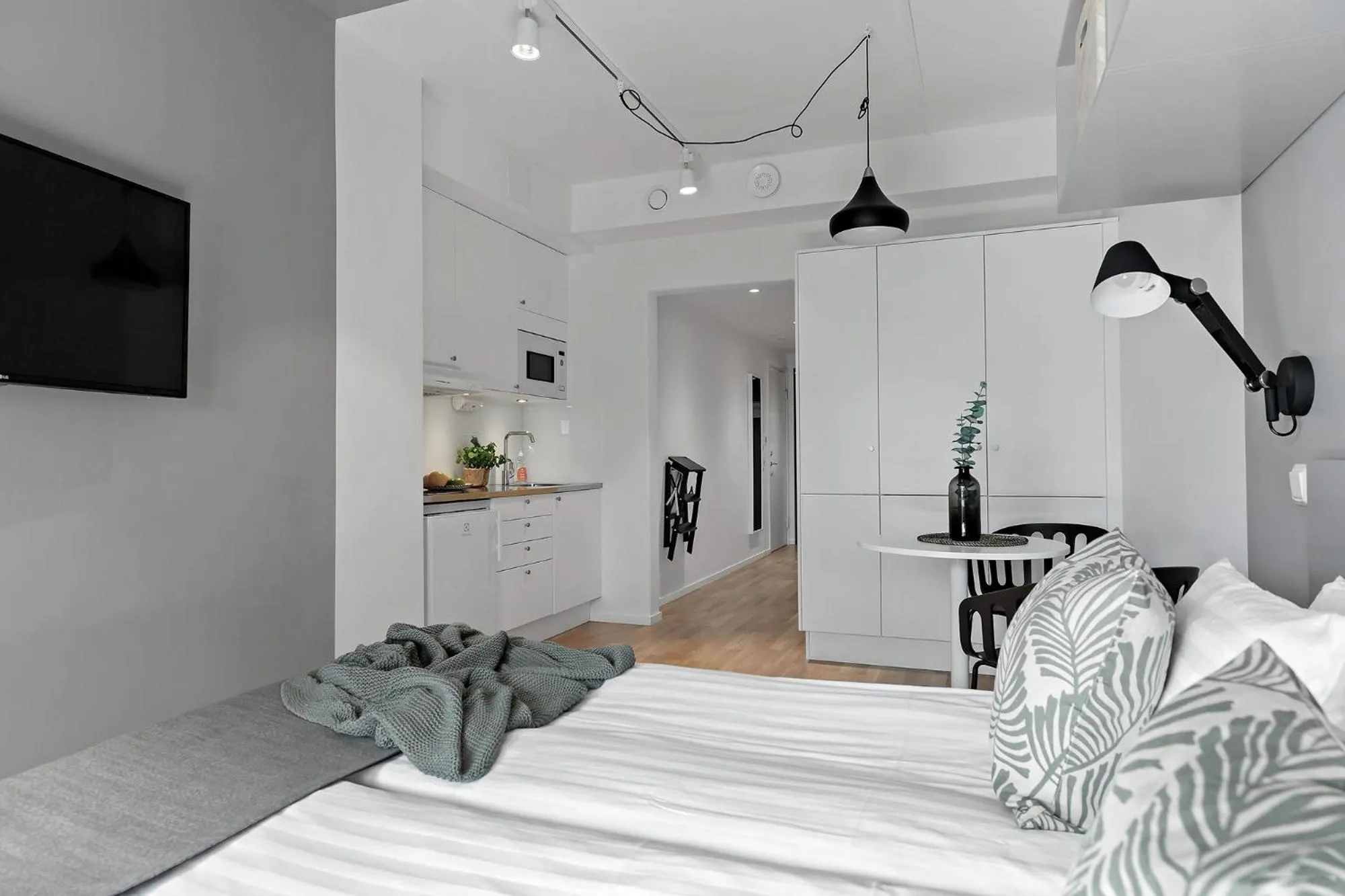 Bed in Forenom Hotel Kista