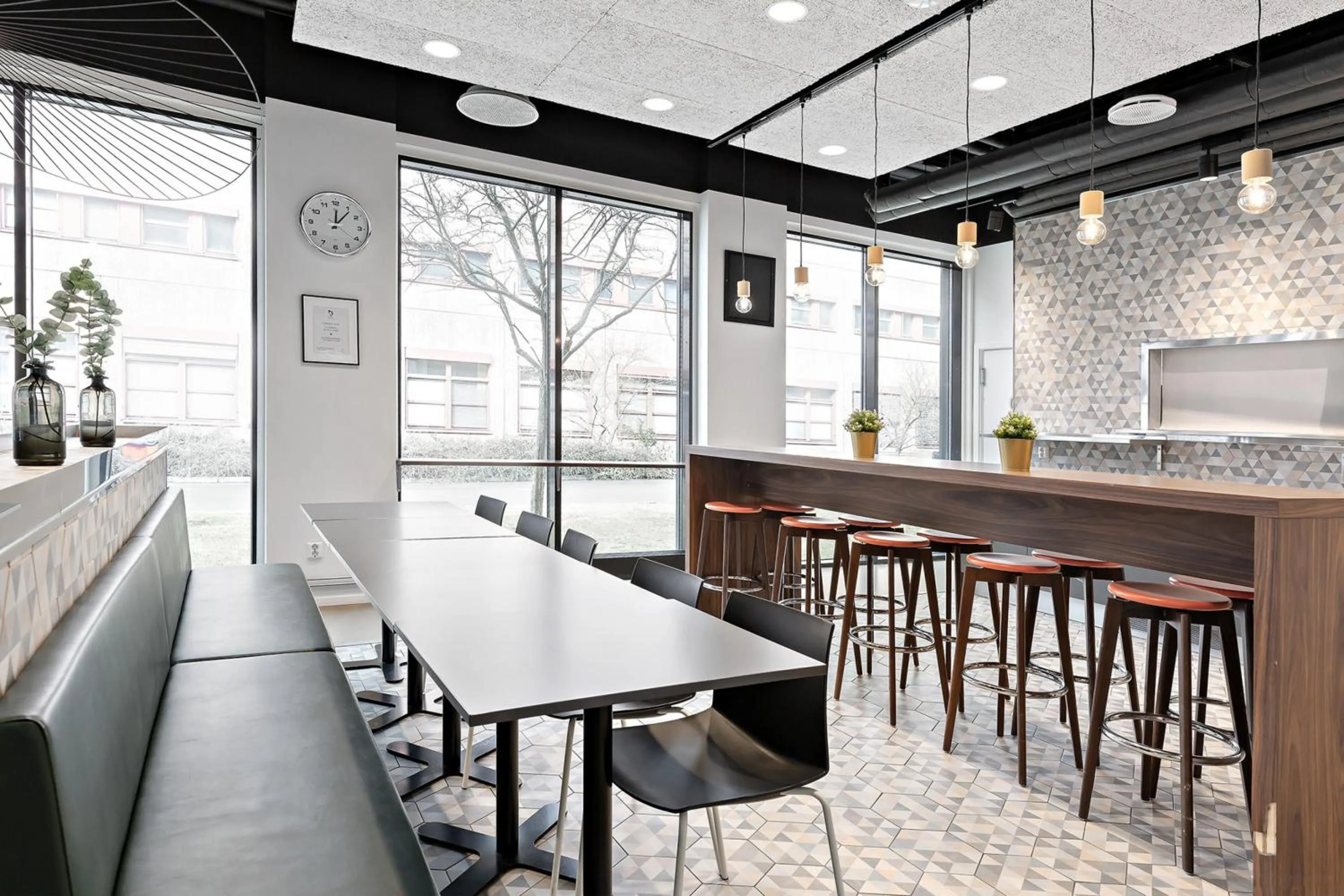 Lounge or bar in Forenom Hotel Kista