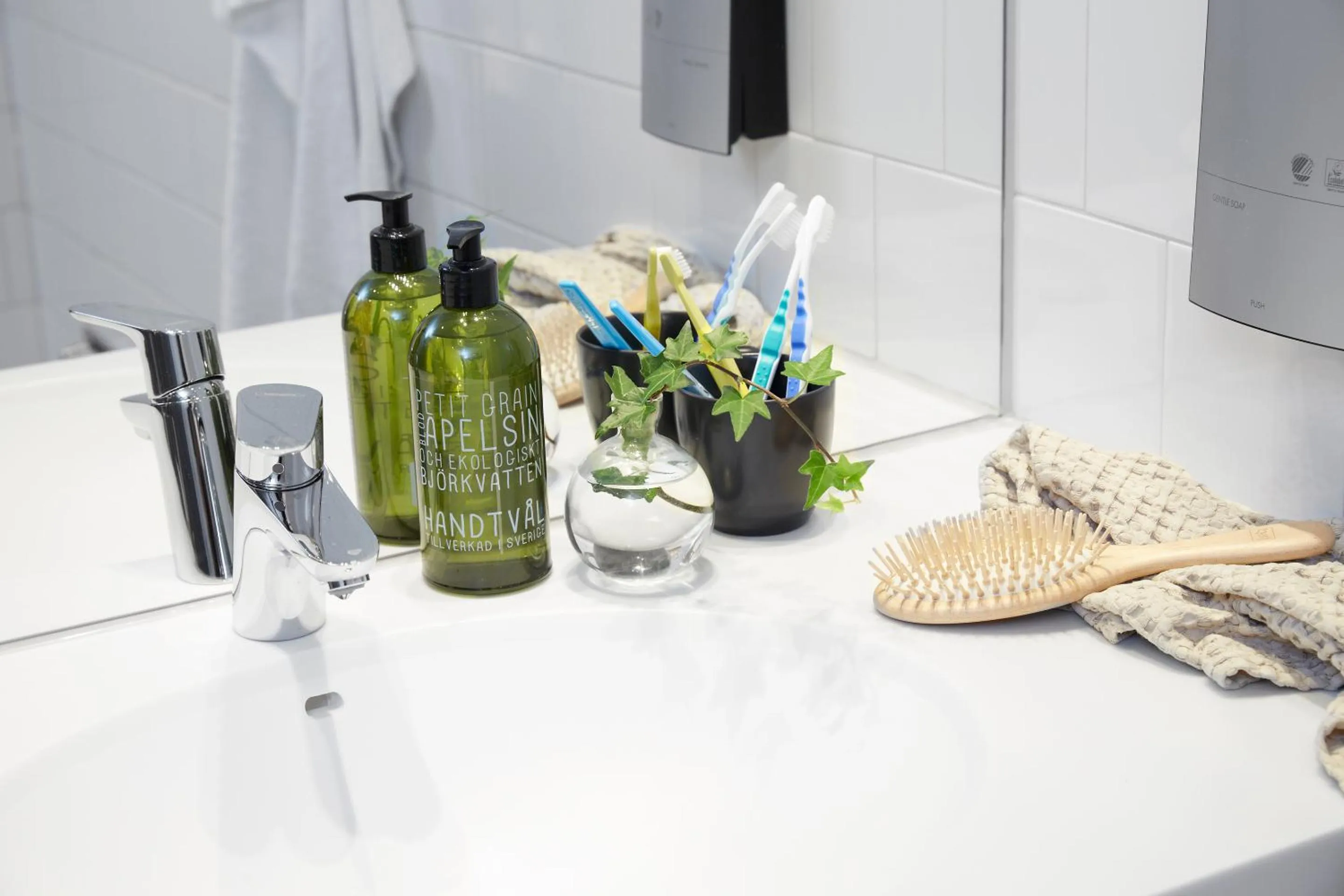 Bathroom in Forenom Hotel Kista