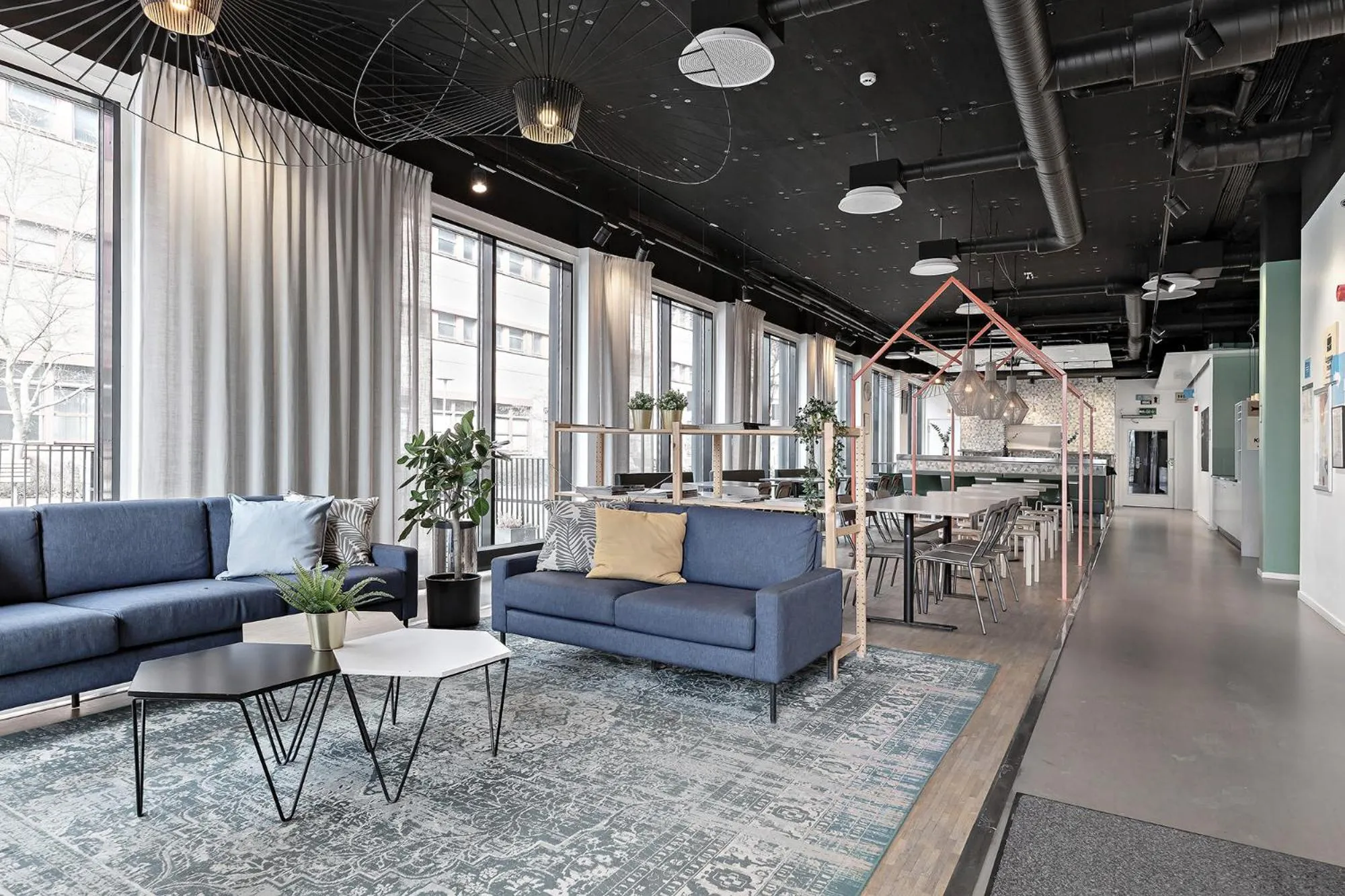 Lobby or reception in Forenom Hotel Kista