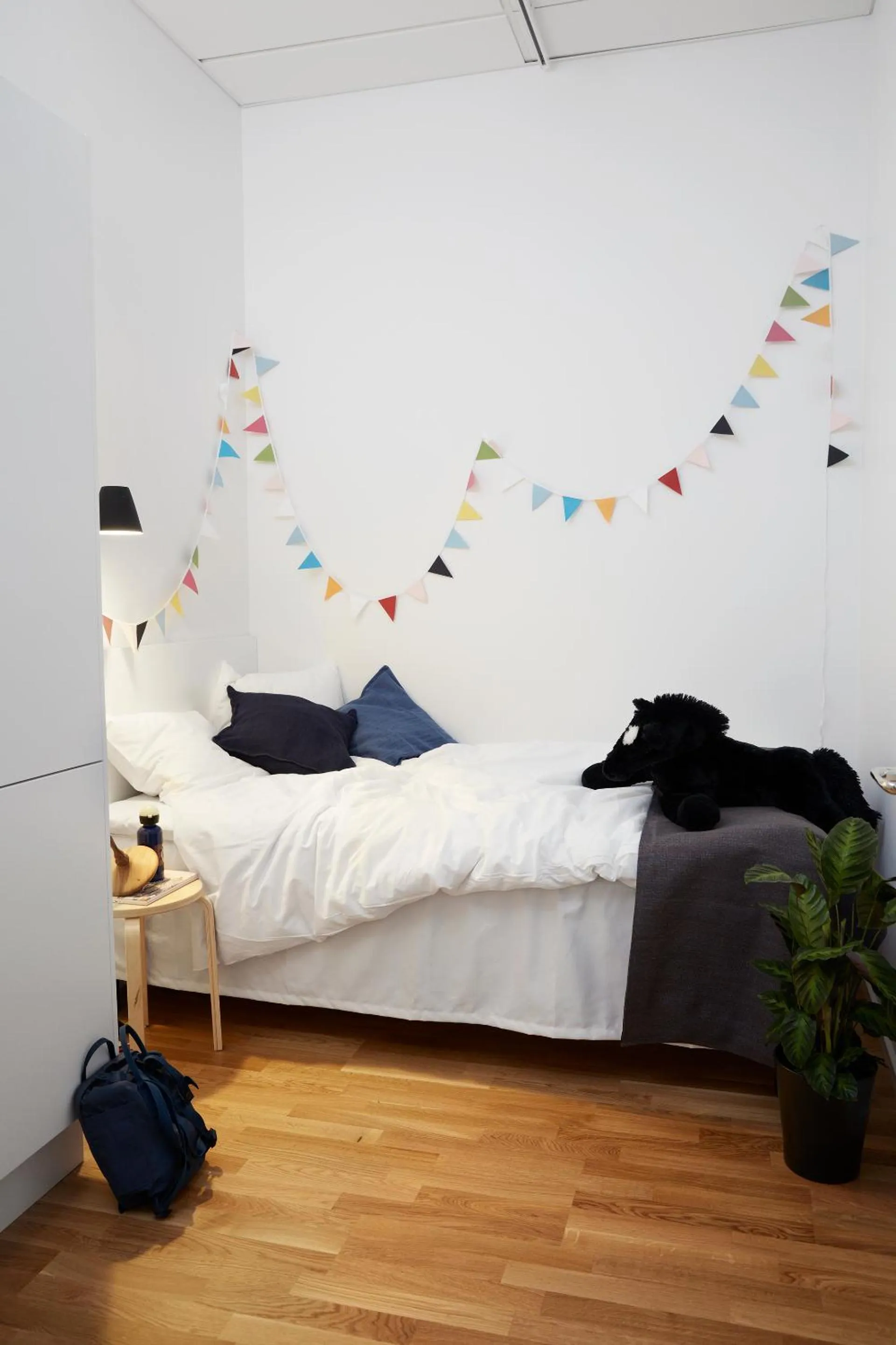 Bed in Forenom Hotel Kista