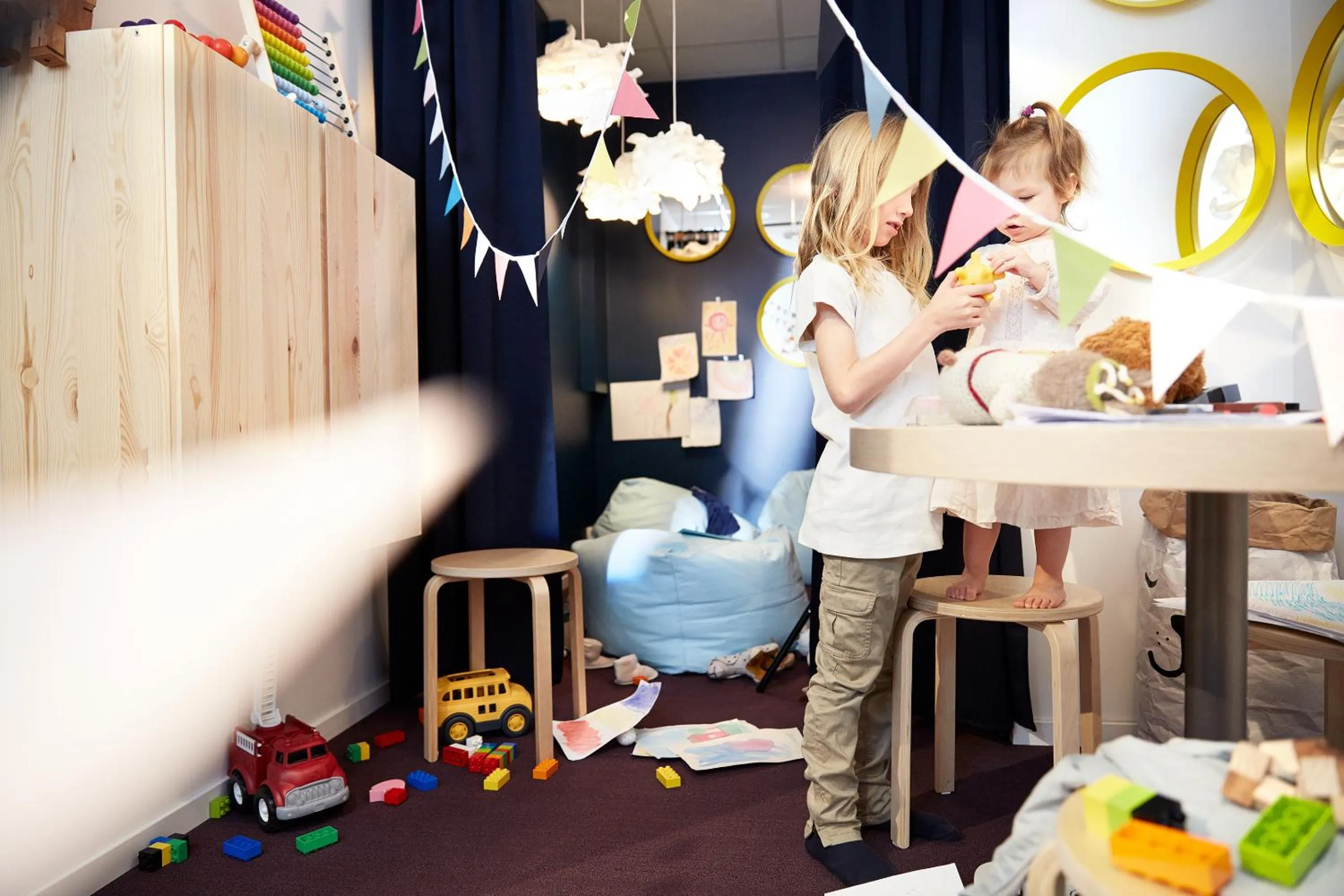 Family in Forenom Hotel Kista