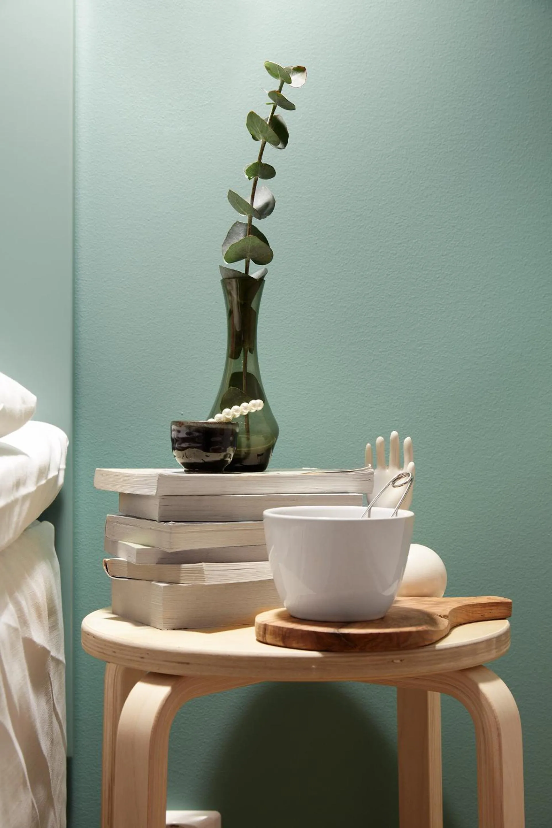 Decorative detail, Bed in Forenom Hotel Kista