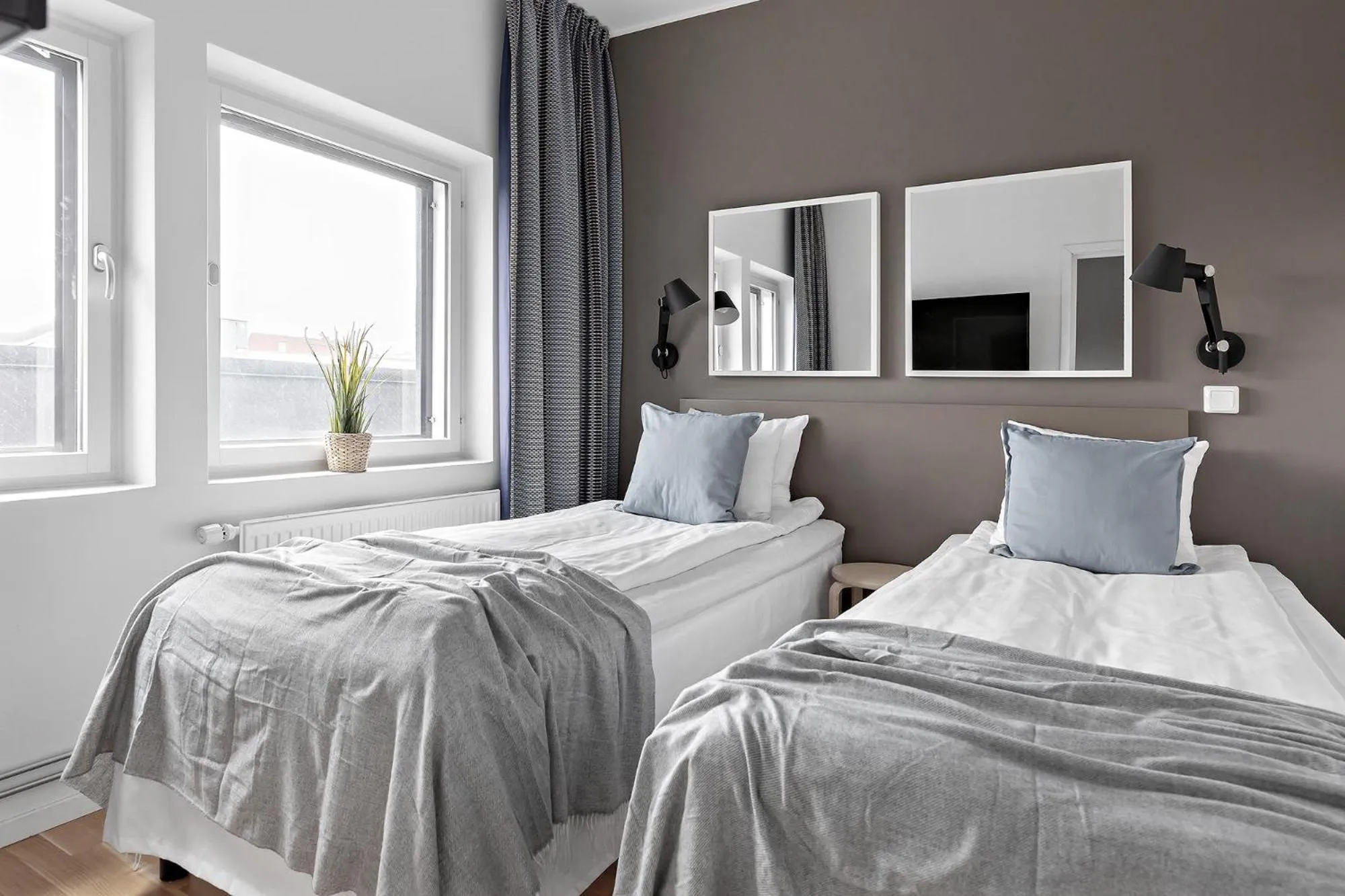 Bedroom, Bed in Forenom Hotel Kista