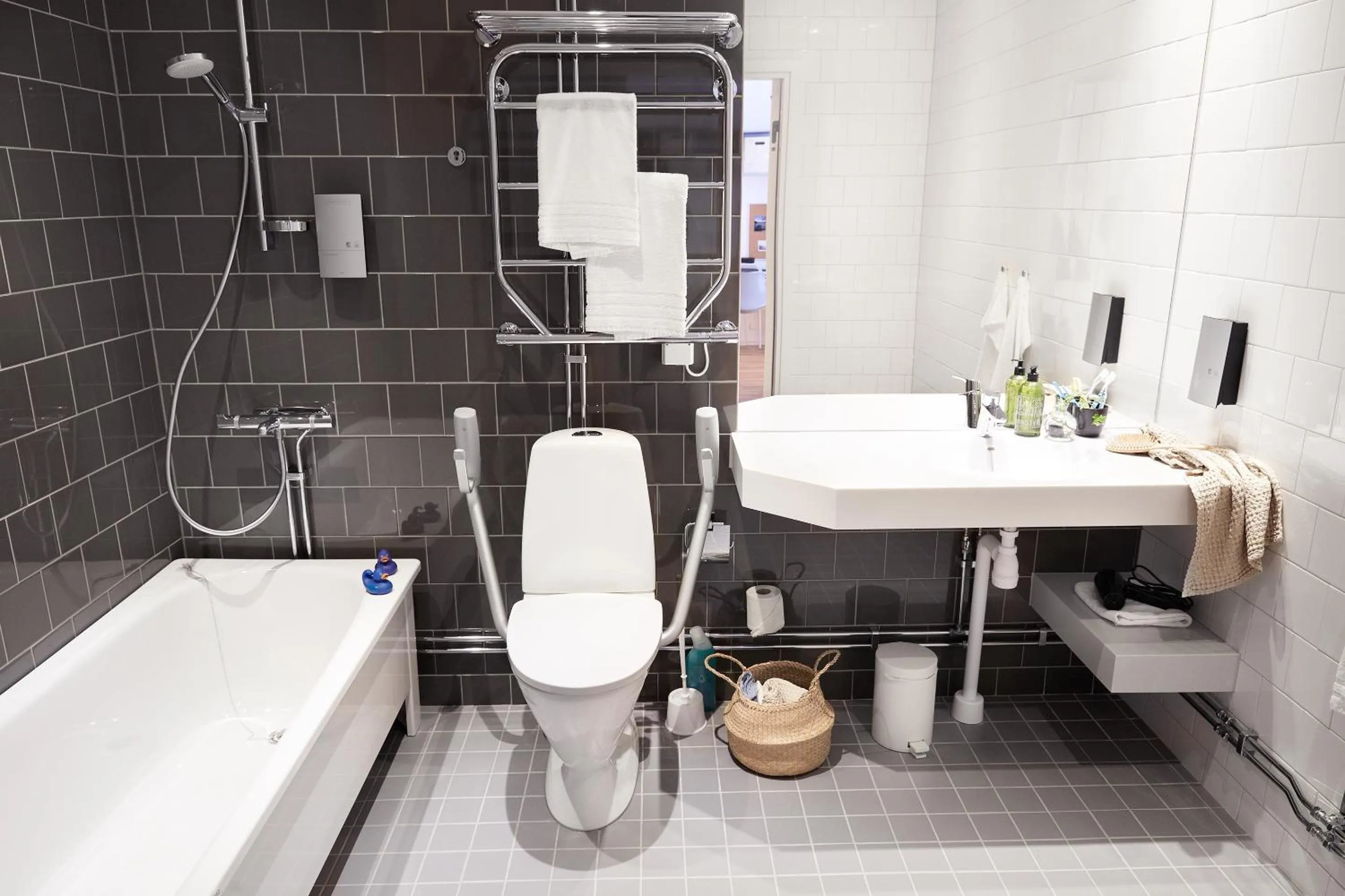 Shower in Forenom Hotel Kista